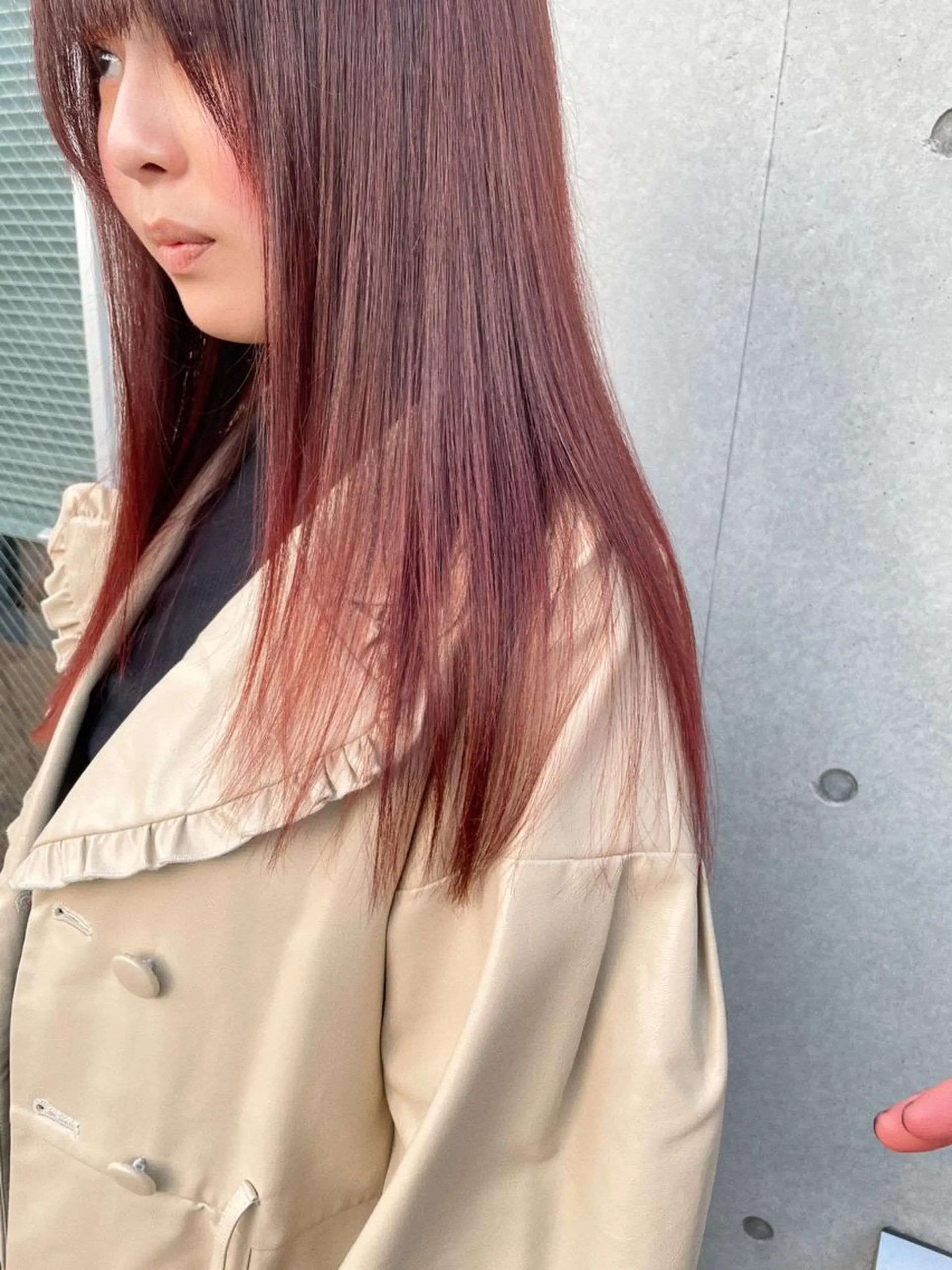 セミロング カラー ブリーチ ブリーチなしカラー カット ヘアカラー トリートメント センスをお届けします 大谷将生infpのヘアスタイル
