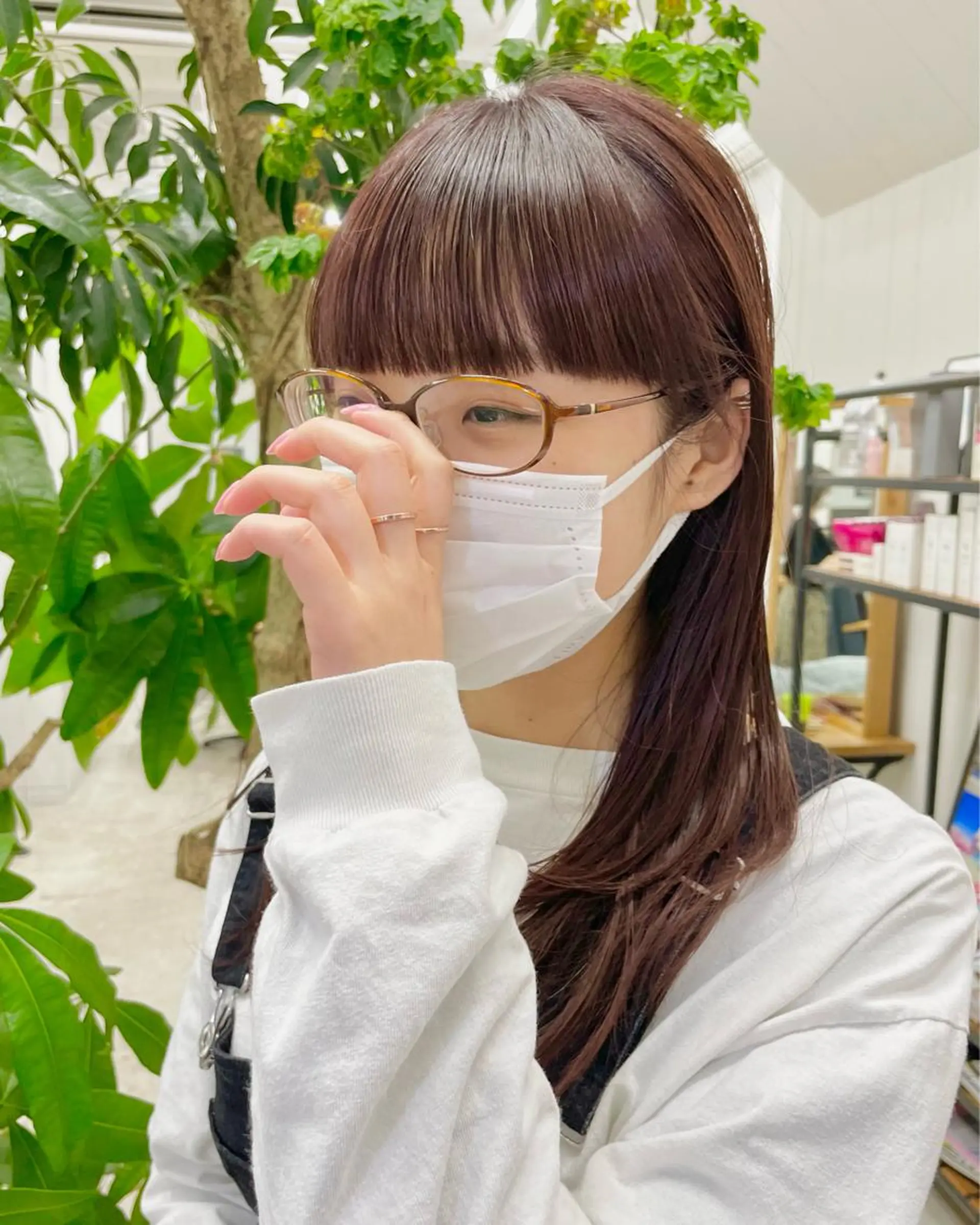 ロング カラー ブリーチ ブリーチなしカラー ピンクカラー じゅんな VENICE/船橋駅のヘアスタイル