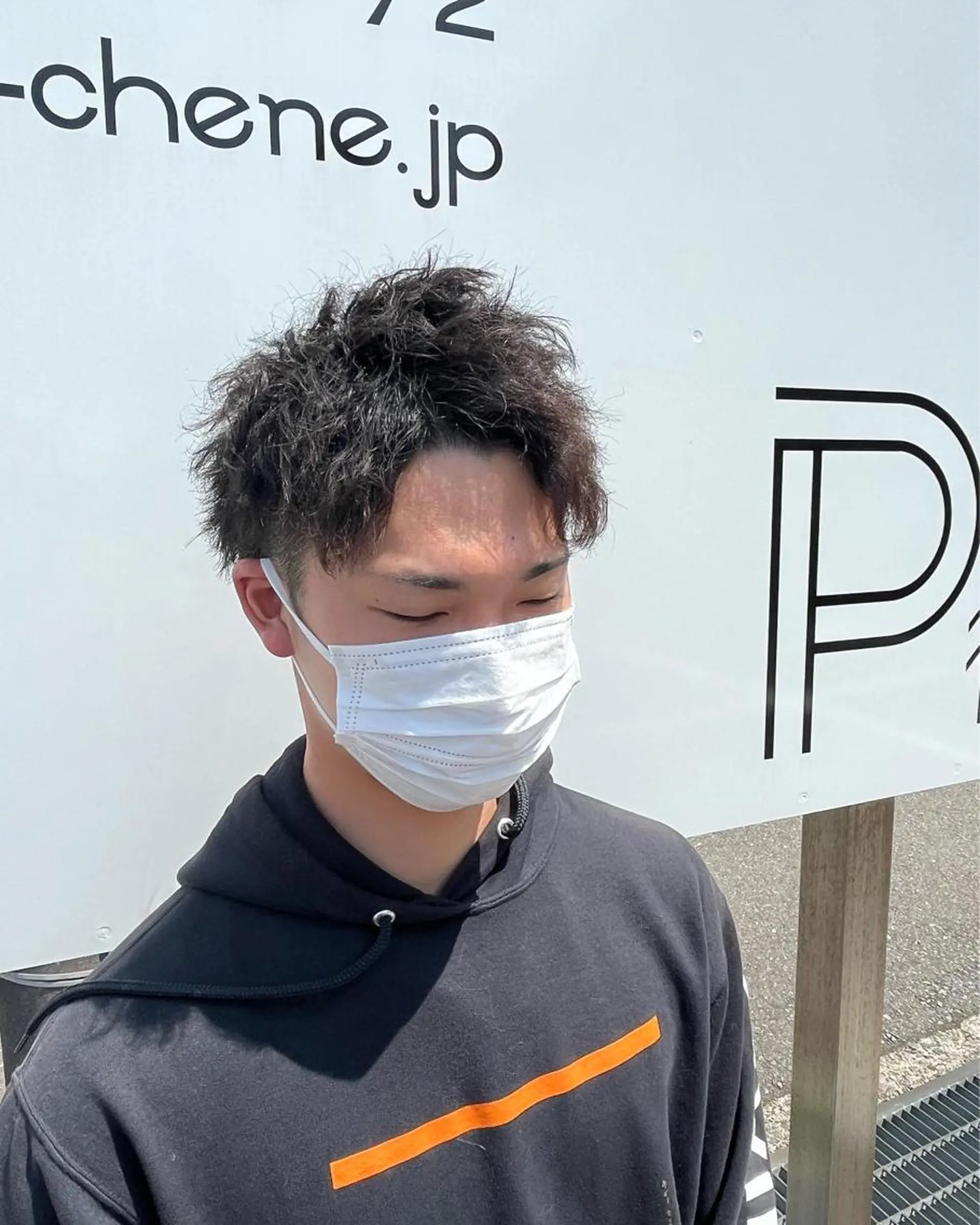 ショート パーマ メンズ特化✨パーマス タイル大得意安田海斗のヘアスタイル