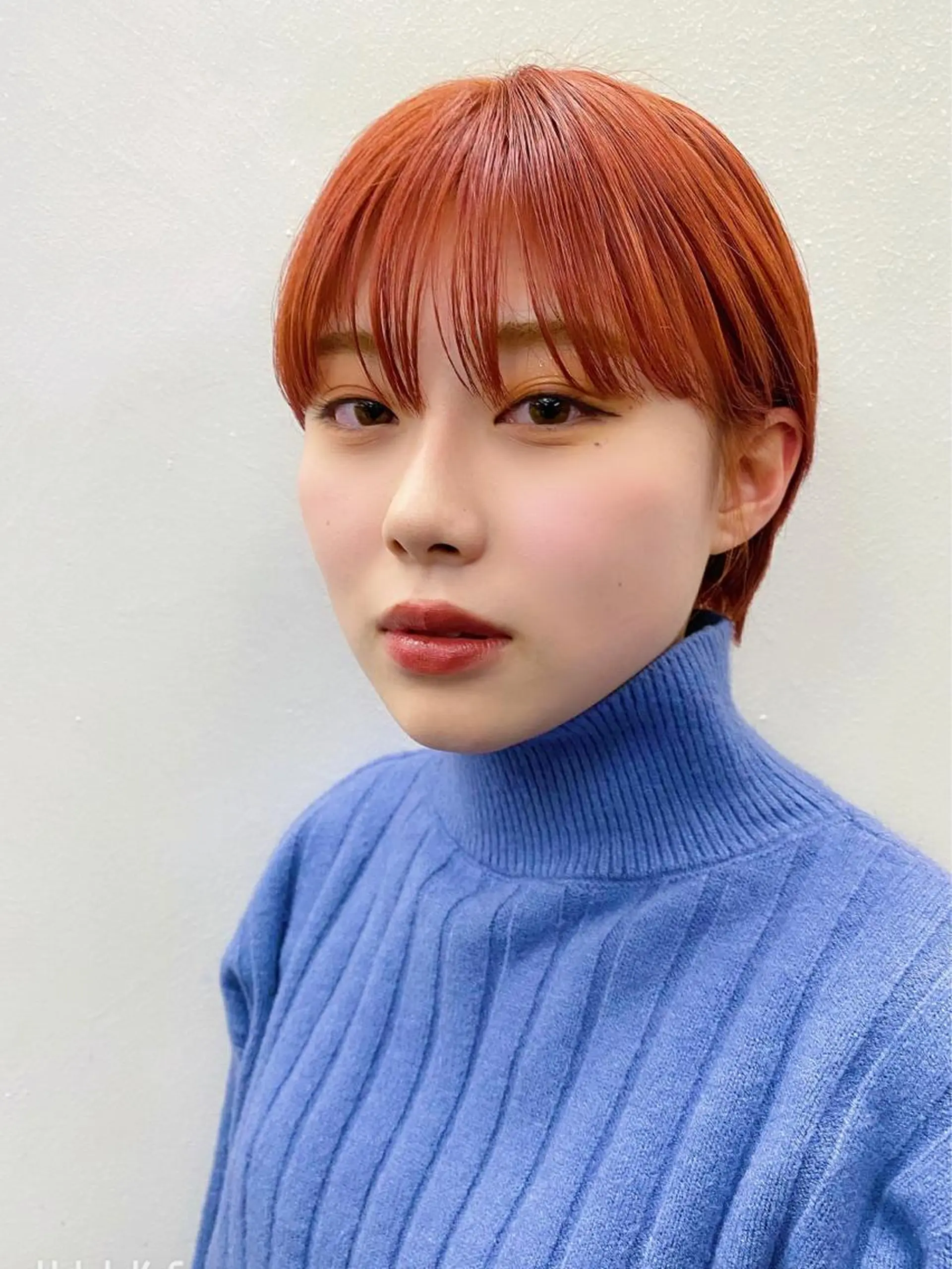 ショート カラー Paddle所属・似合わせレイヤー/ ニュアンスパーマ高倉のヘアスタイル