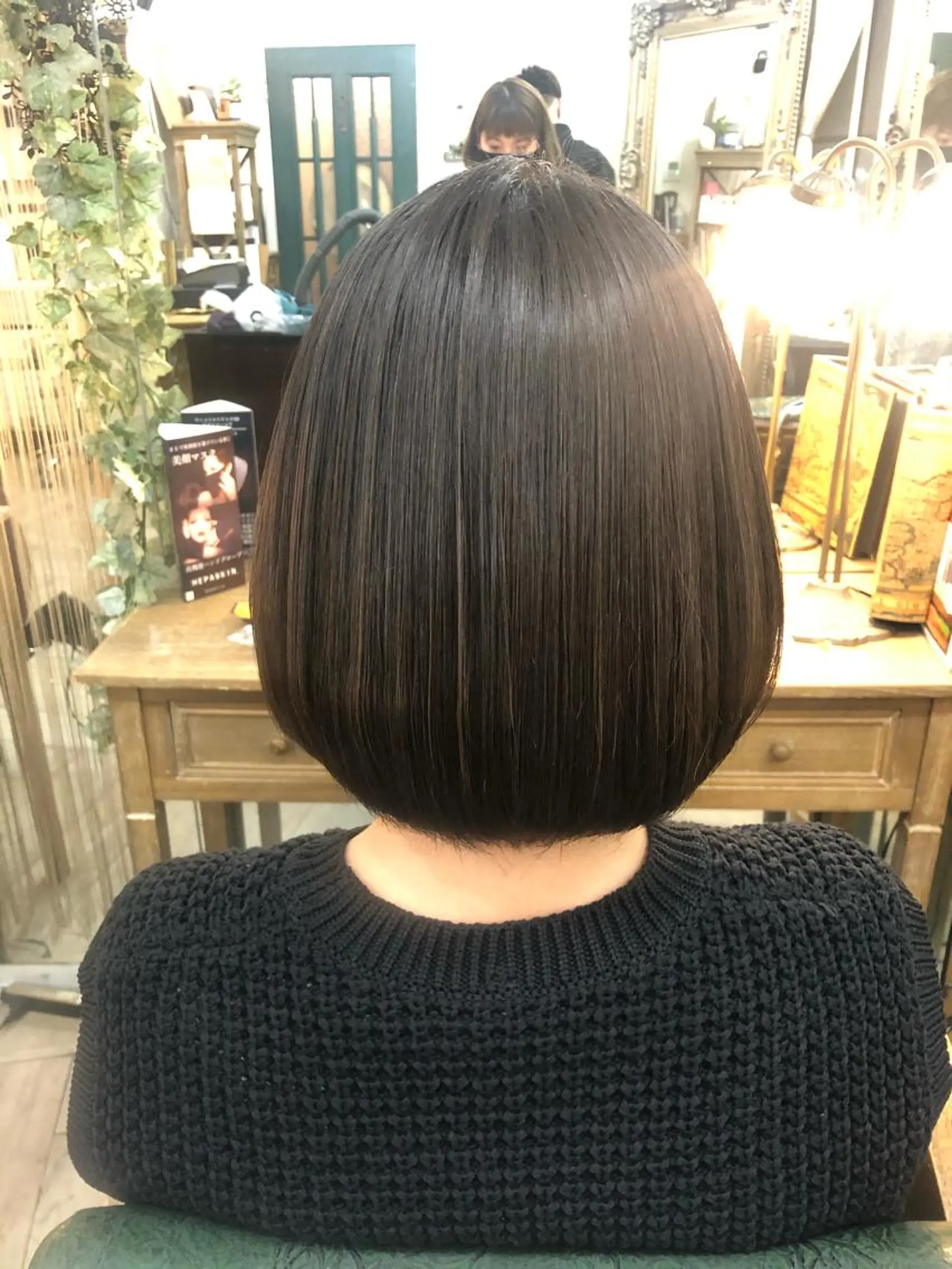 ショート トリートメント 酸熱トリートメント ❤︎大人シック ベージュrihoのヘアスタイル