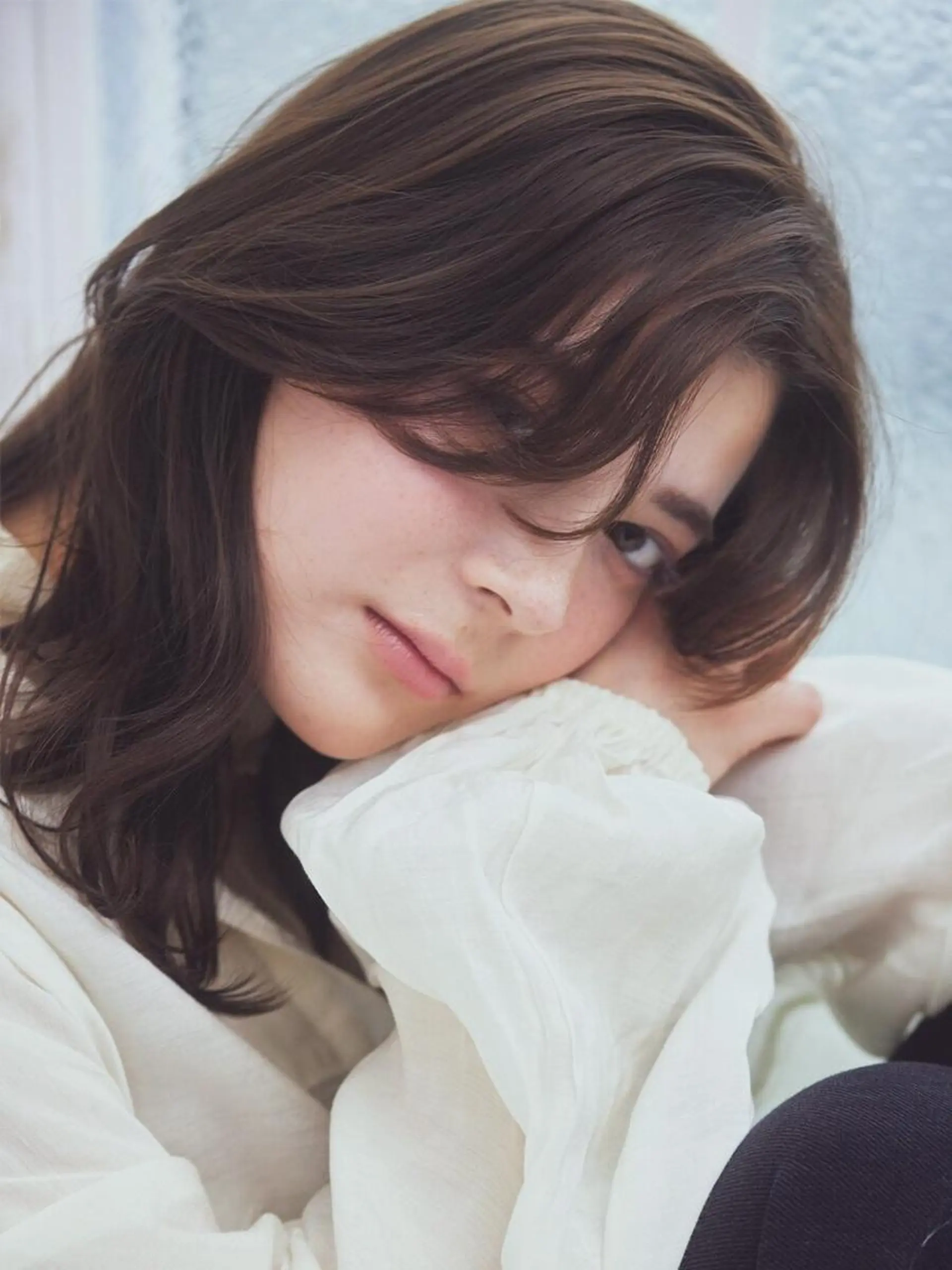 ミディアム カラー 透明感カラー レイヤーカット ヘアカラー トリートメント ヘアセット アース越谷 レイクタウン店のヘアスタイル