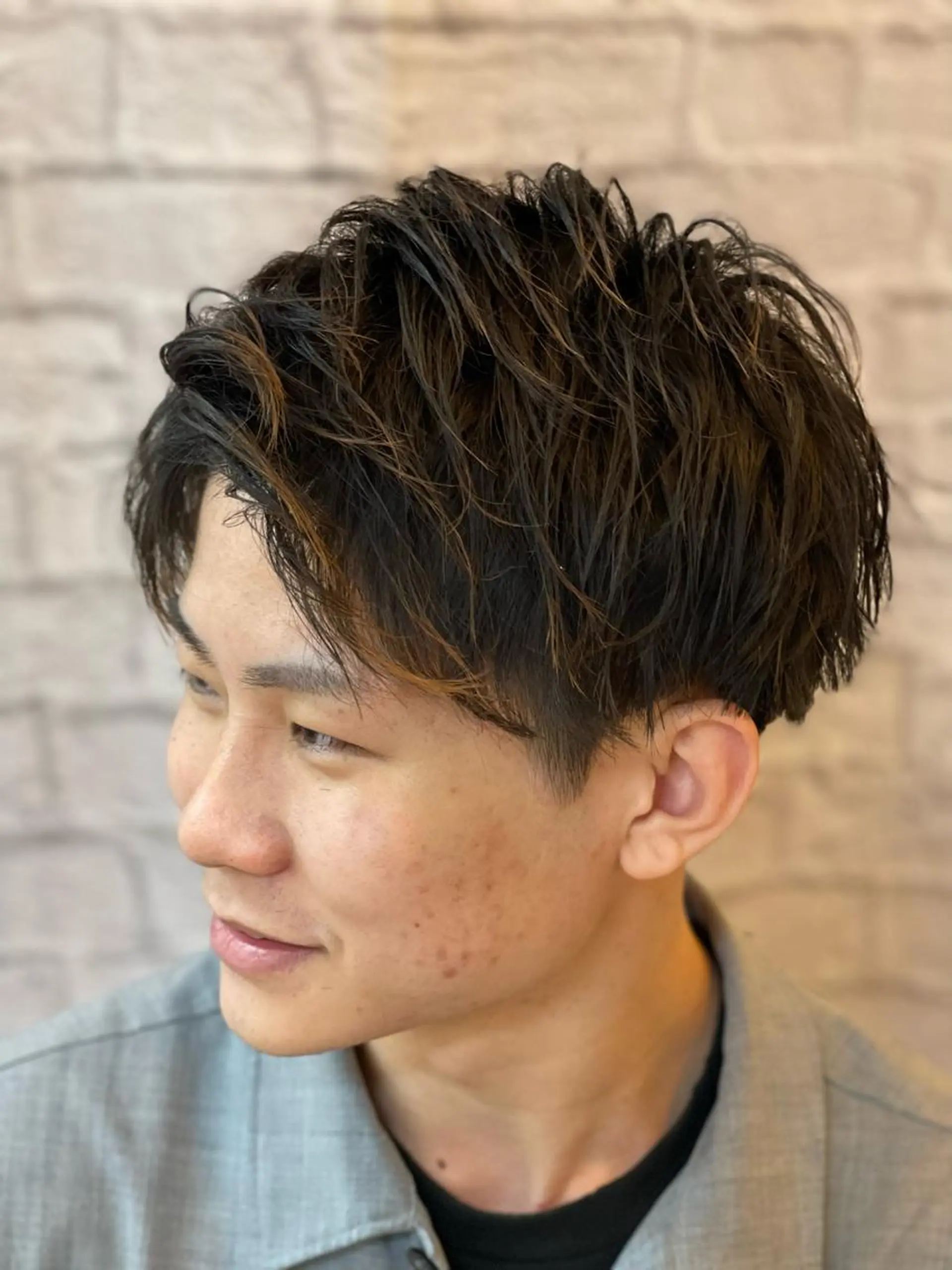 ショート メンズ カット 【メンズ限定】 旭岡亘哉のヘアスタイル