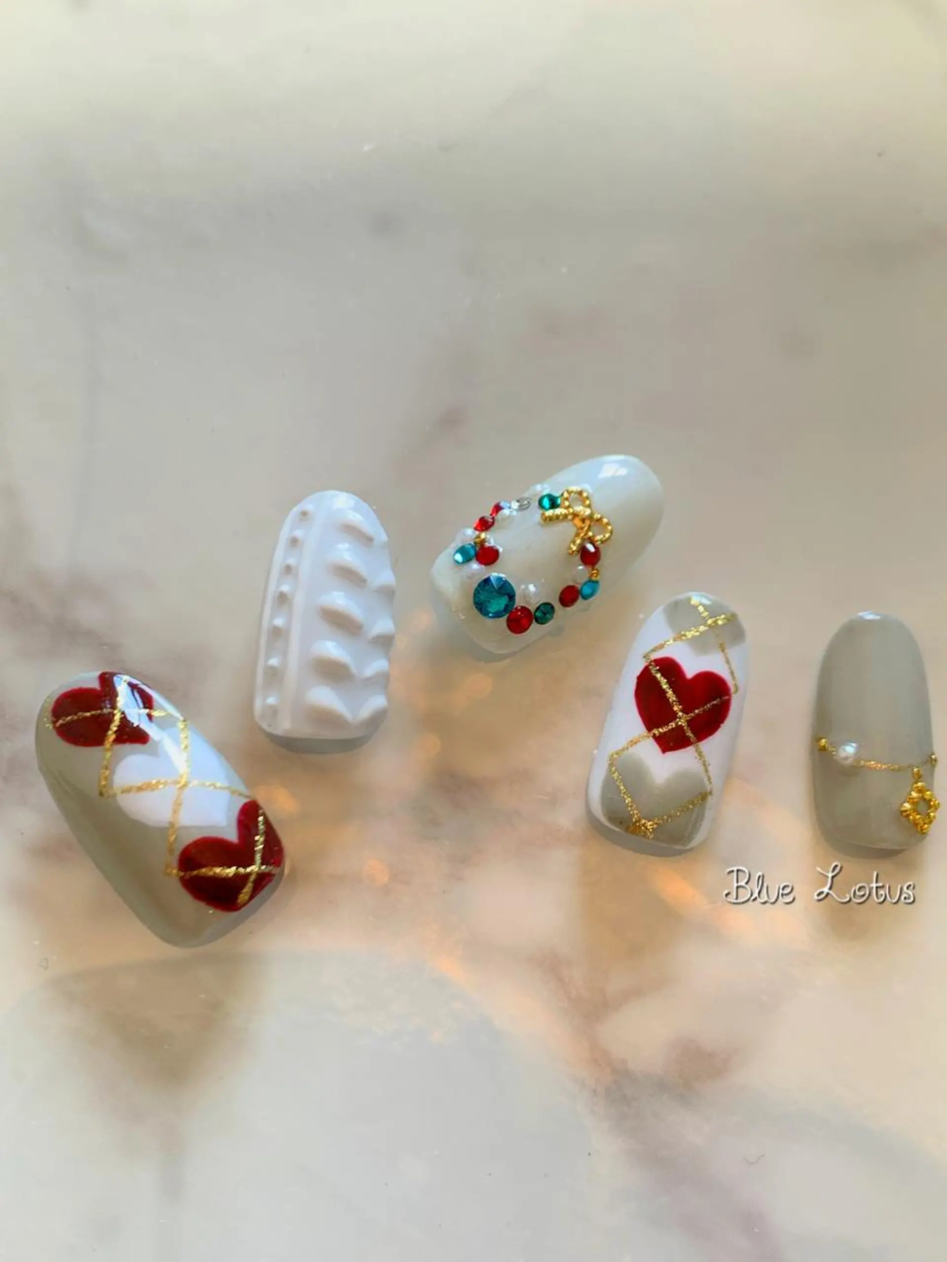 ネイル 三浦 藍のネイルデザイン