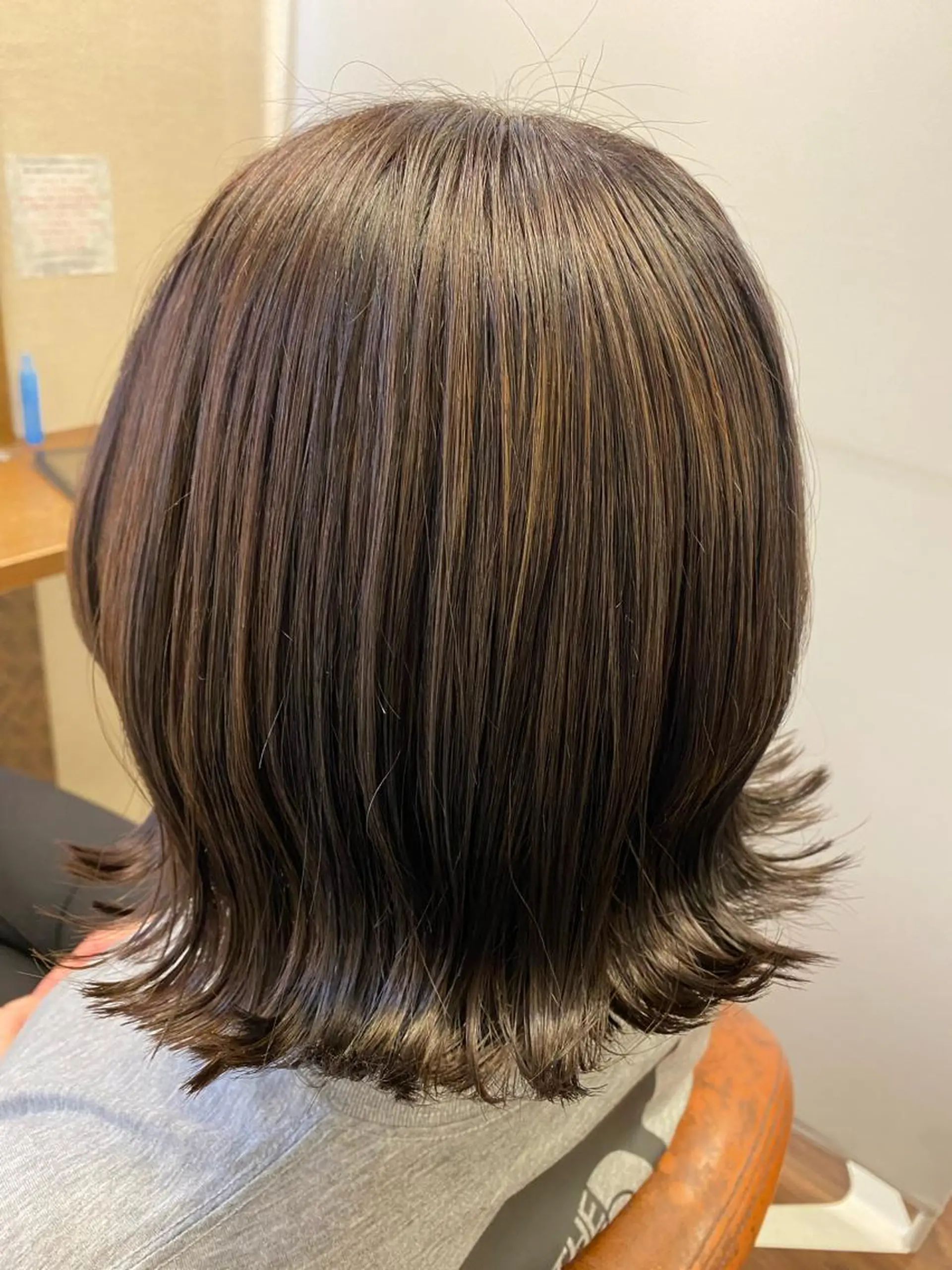 ミディアム カラー liL  hair サトウリョウタのヘアスタイル