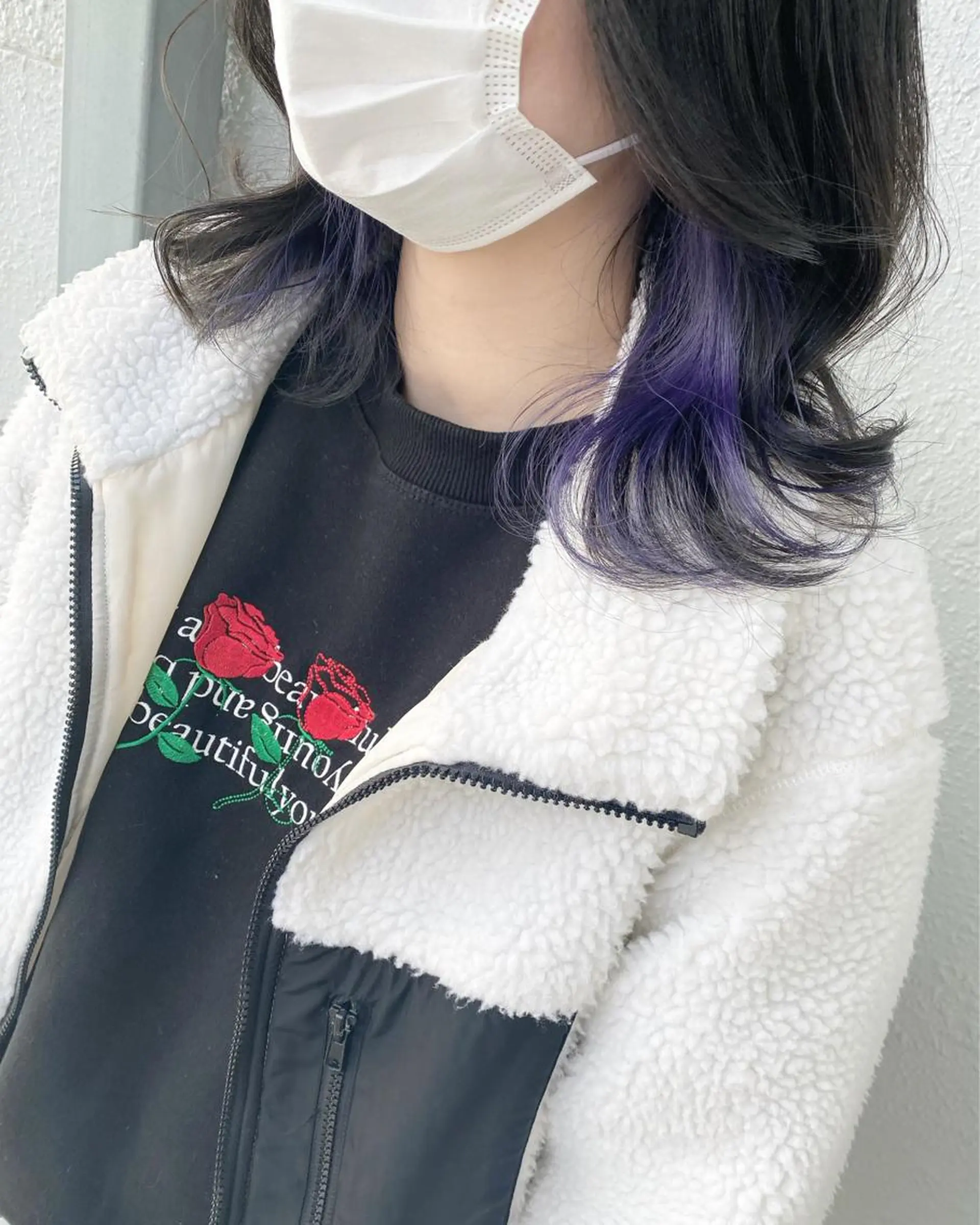 ミディアム カラー ブリーチ カット ヘアカラー トリートメント 後藤紗英/髪質改善 /オリーブベージュのヘアスタイル