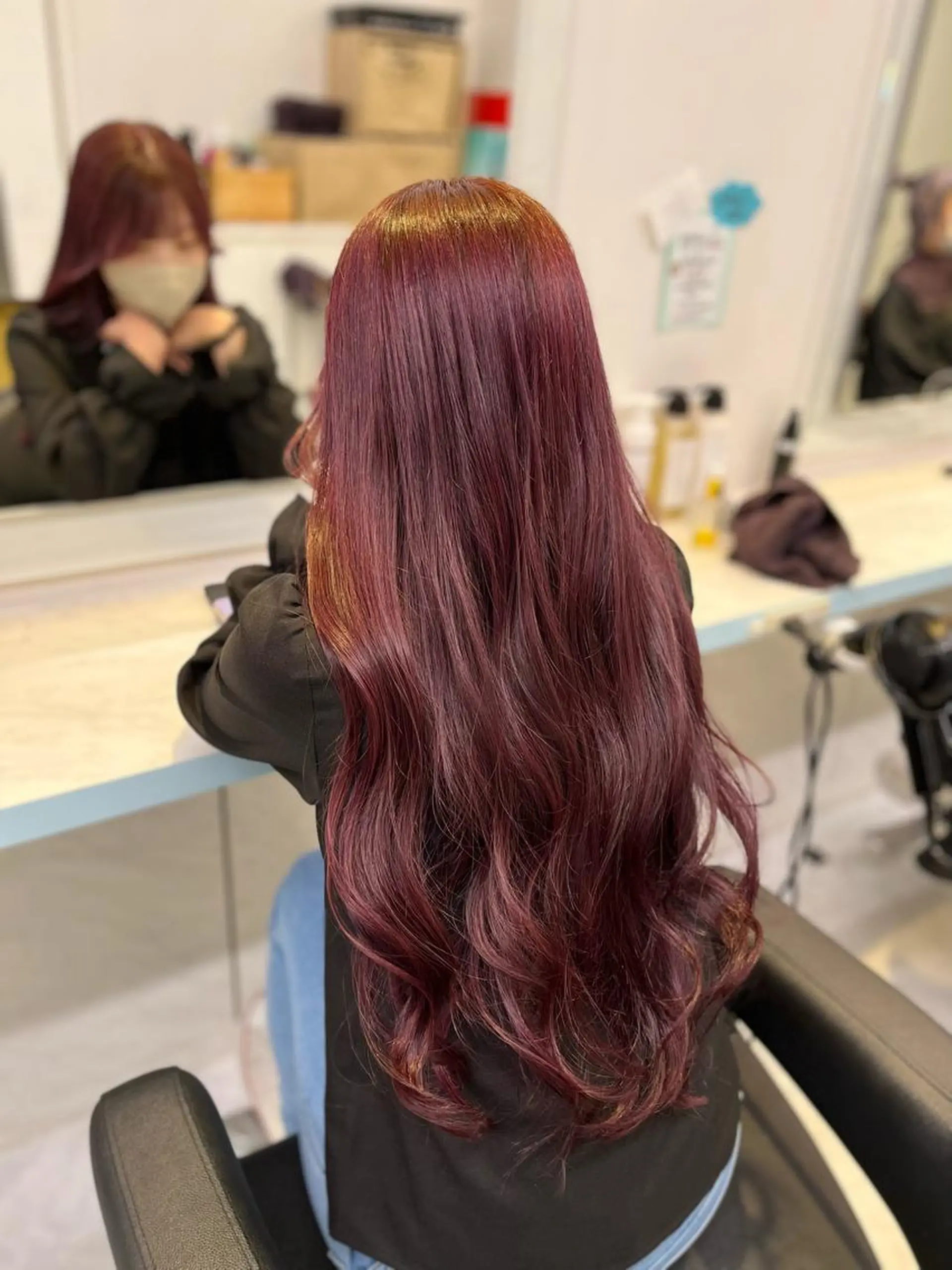 ロング カラー ヘアアレンジ 愛されカラー🩷 はるなのヘアスタイル