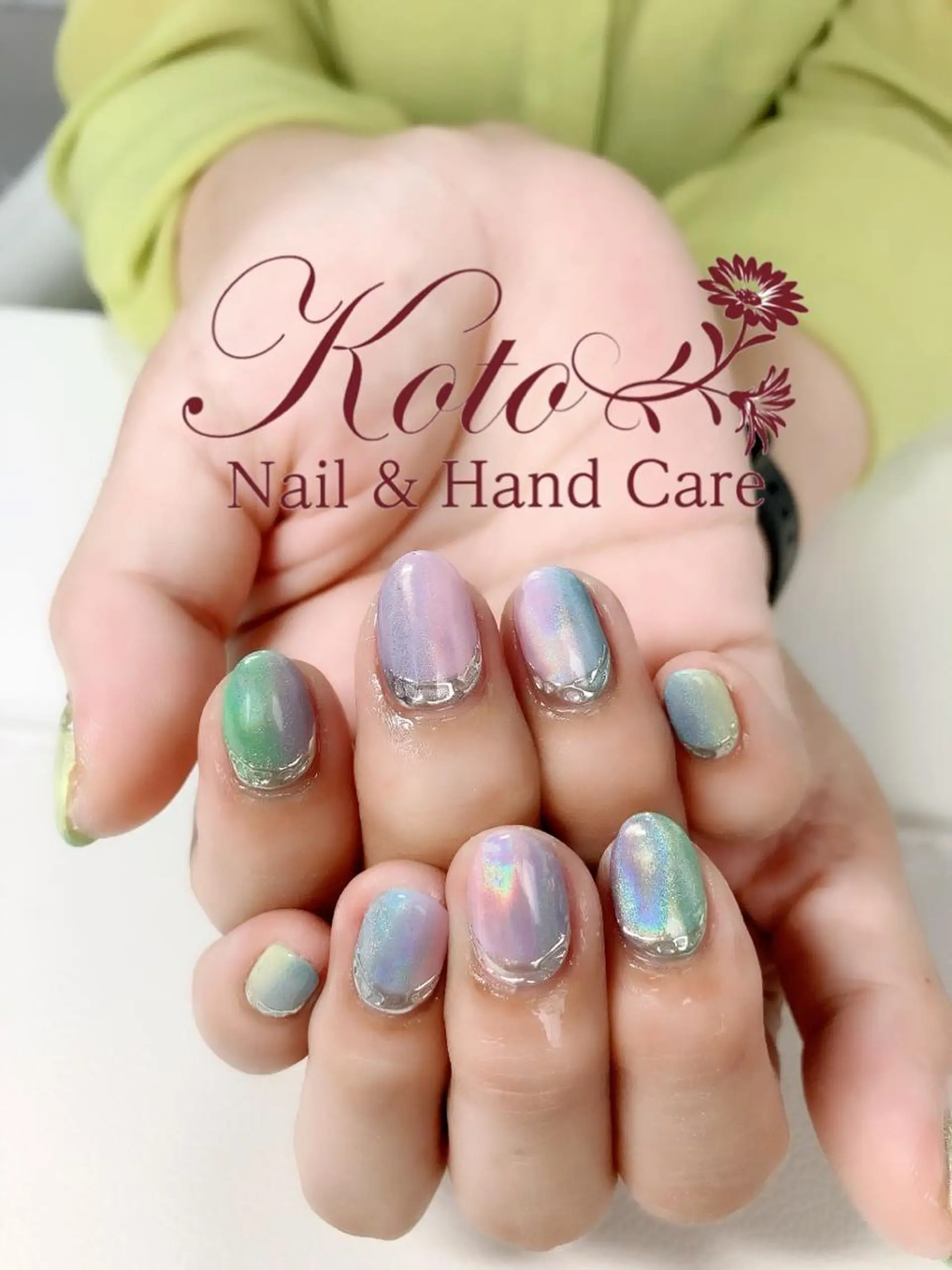 ネイル 長さ出し フットネイル フレンチネイル ジェルネイル ラメ(グリッター) Risa ネイルサロンKOTOのネイルデザイン