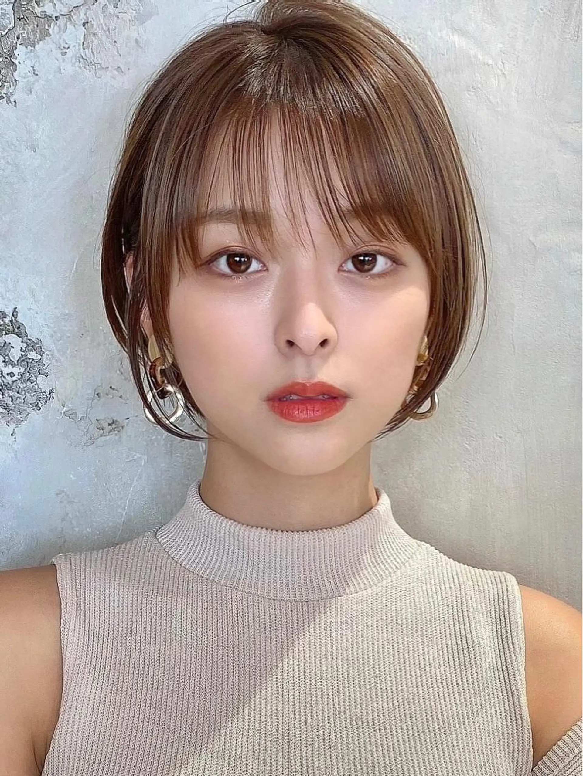 ショート ショートボブ ボブ ショートヘア 新宿　ショート・ボブ カットモデル募集のヘアスタイル