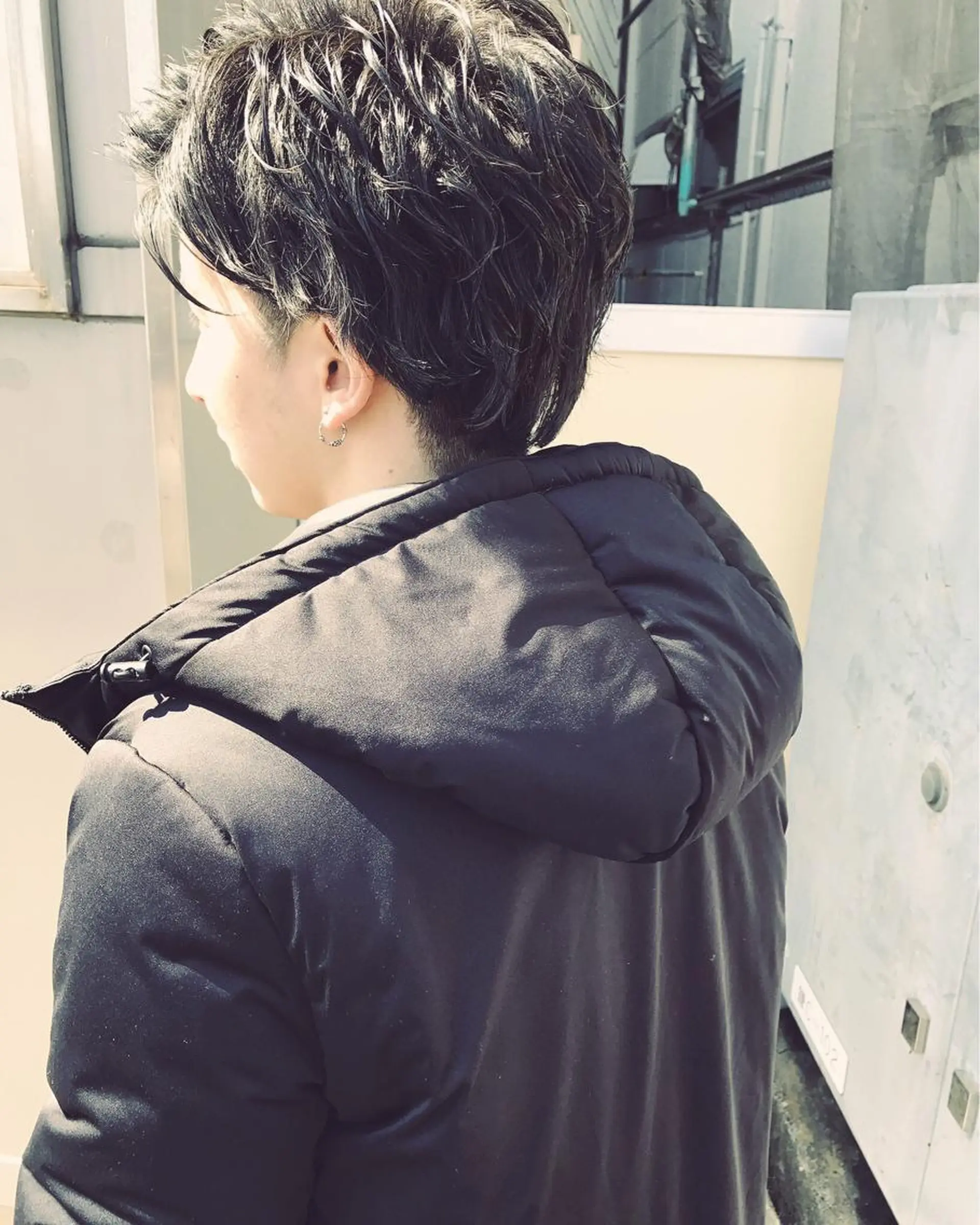 ミディアム イシイ リョウヘイのヘアスタイル