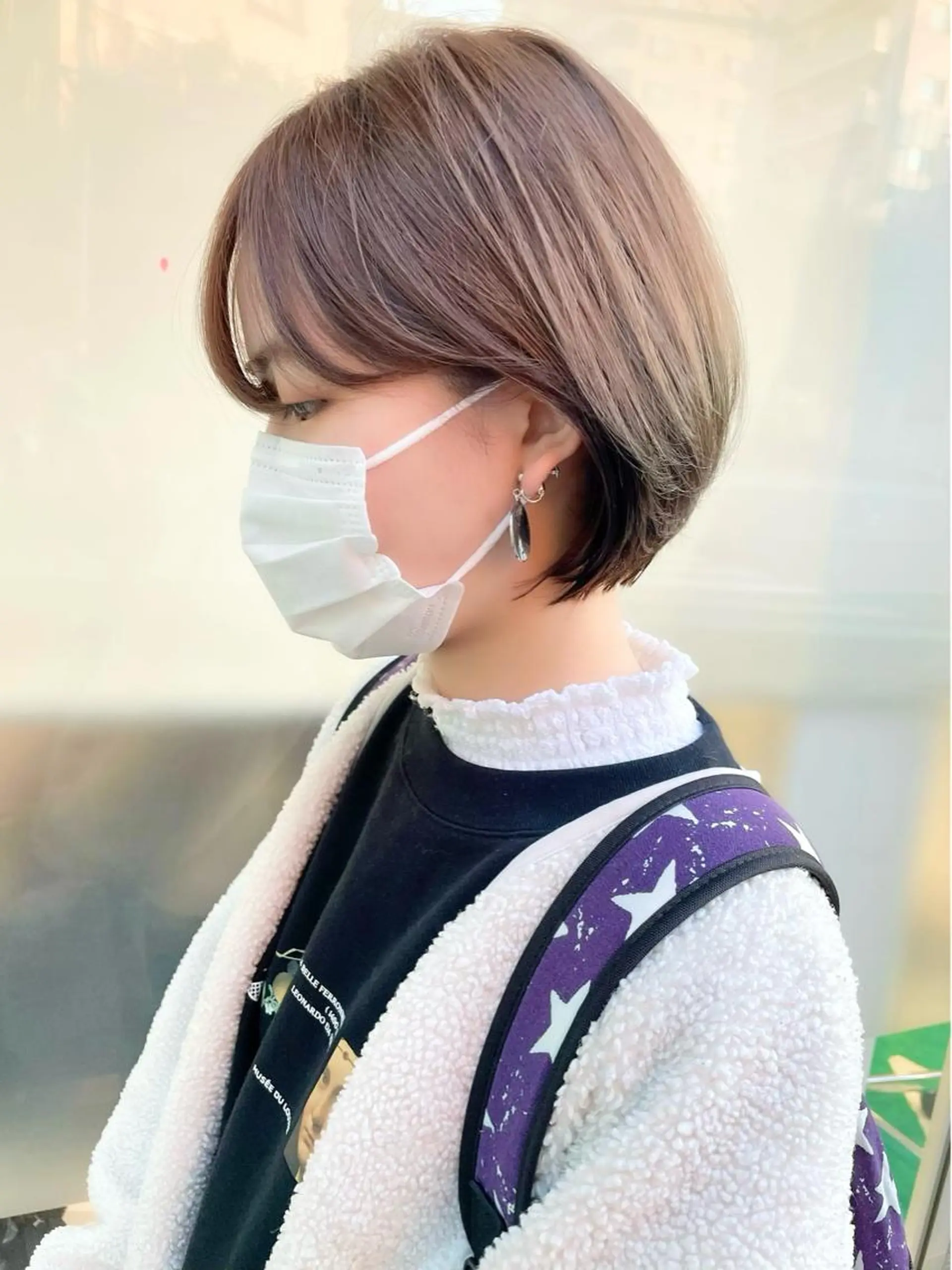 ショート 三鷹で1番ショート ボブをカットする新谷のヘアスタイル