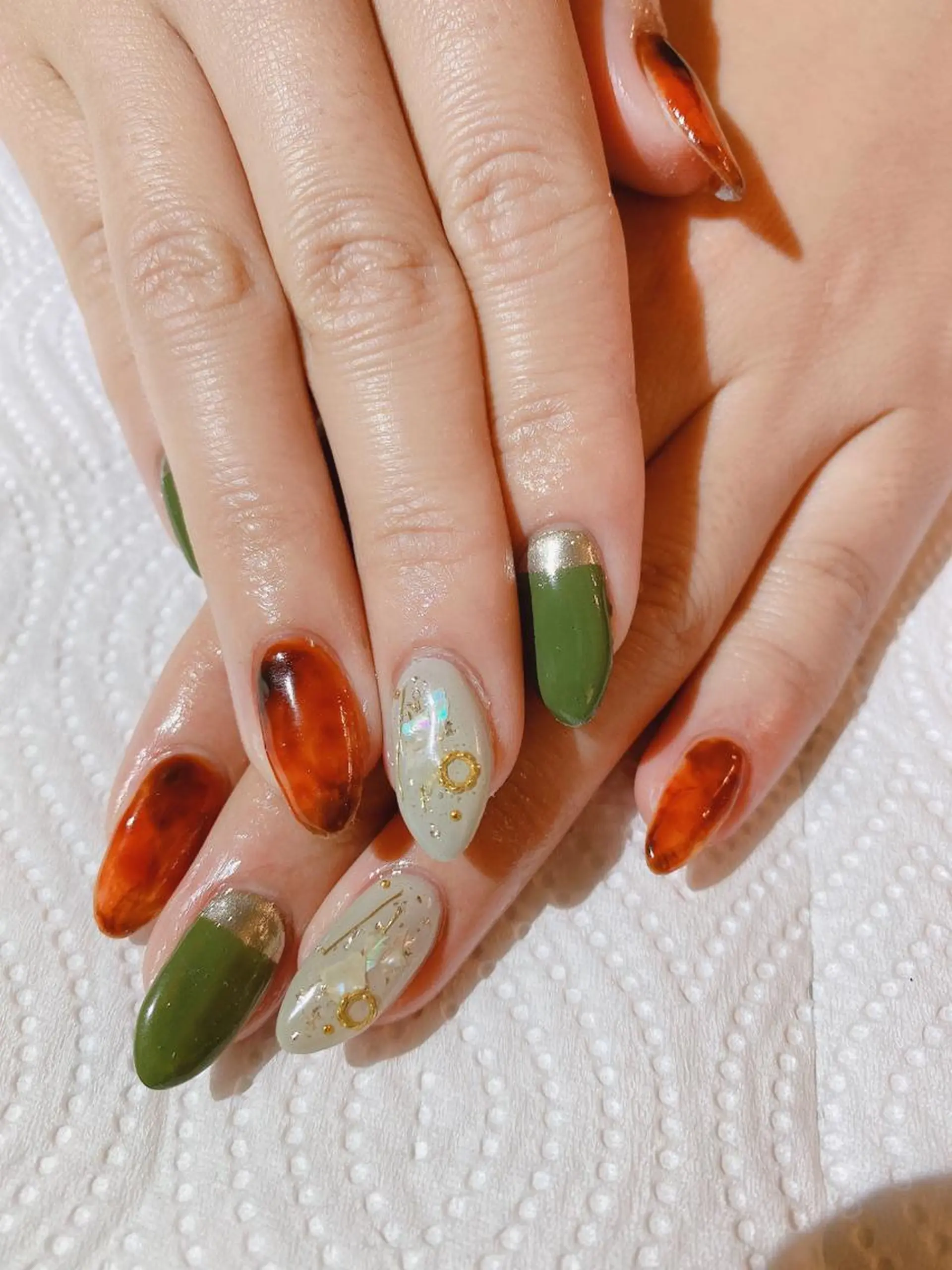 ロング shandy nailのネイルデザイン