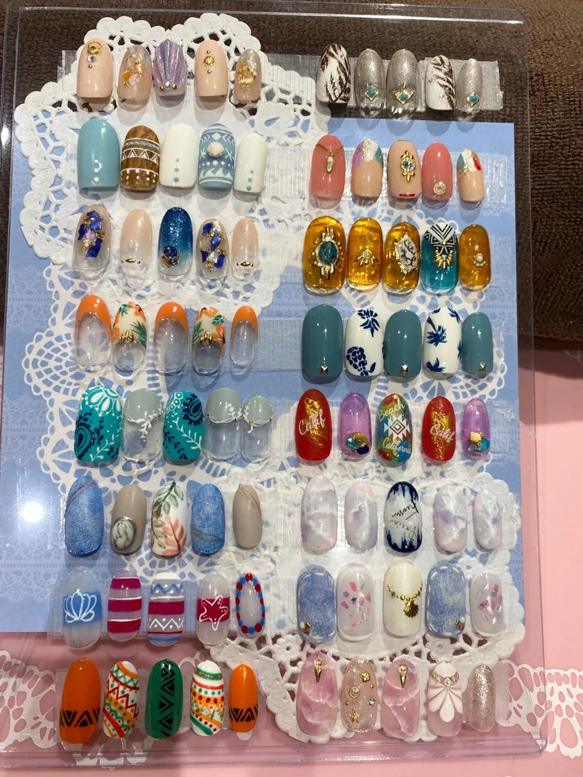 ネイル 夏ネイル VIST☆ ｍａｍｉのネイルデザイン