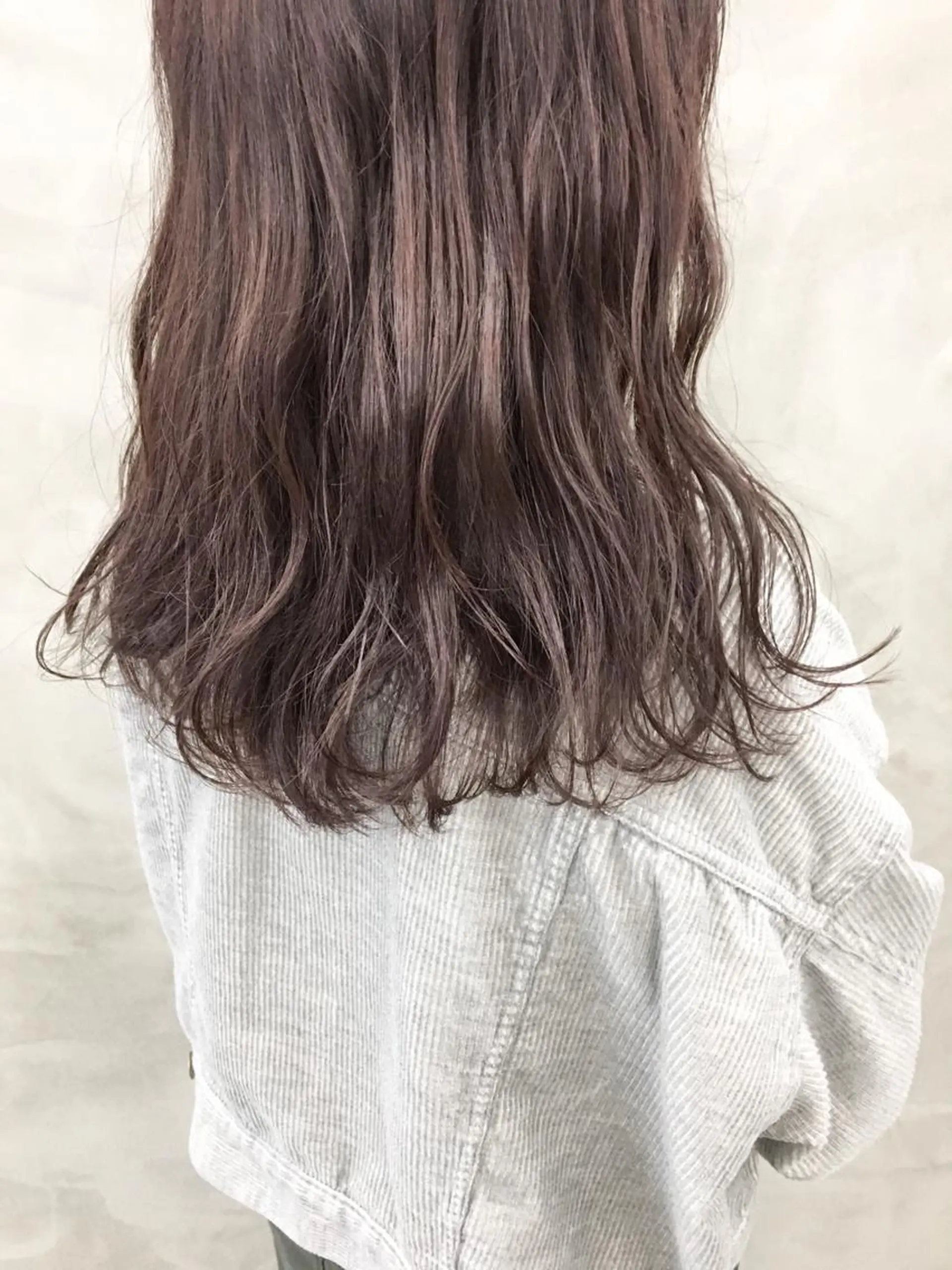 カラー ブラウンカラー イルミナカラー パープルブラウン ヘッドスパ (女性限定)🍋モエのヘアスタイル