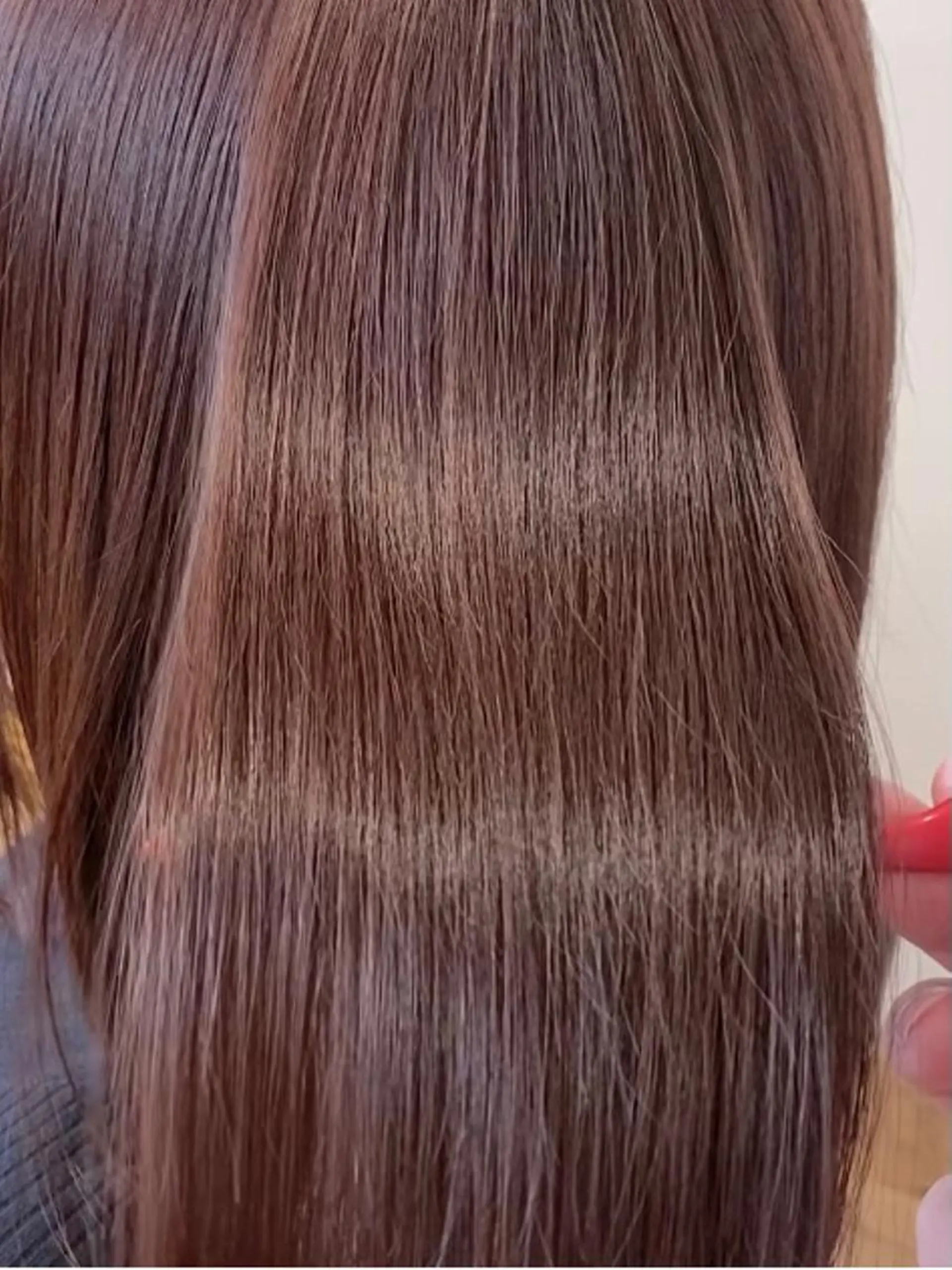 ミディアム カラー パーマ ブリーチ 伸ばしかけ 髪質改善 縮毛矯正 トリートメント 縮毛矯正 トリートメント 髪質改善特化KIZU /艶髪研究（京都）のヘアスタイル