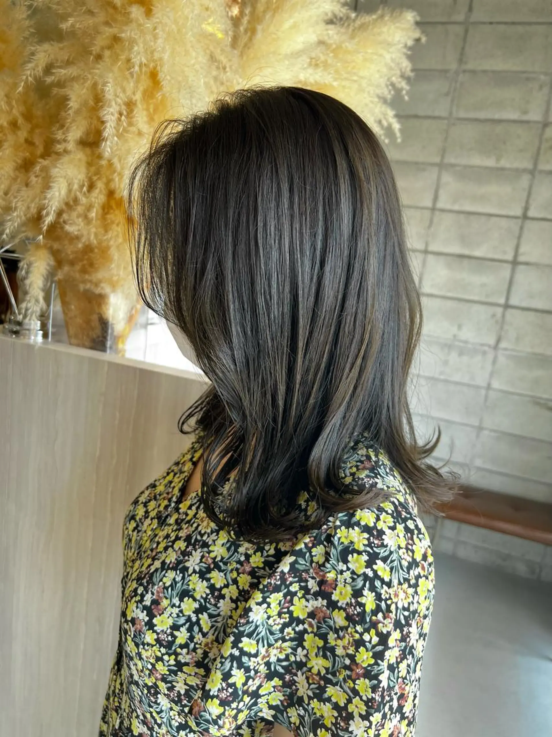 カラー 透明感カラー 椎葉 みはるのヘアスタイル