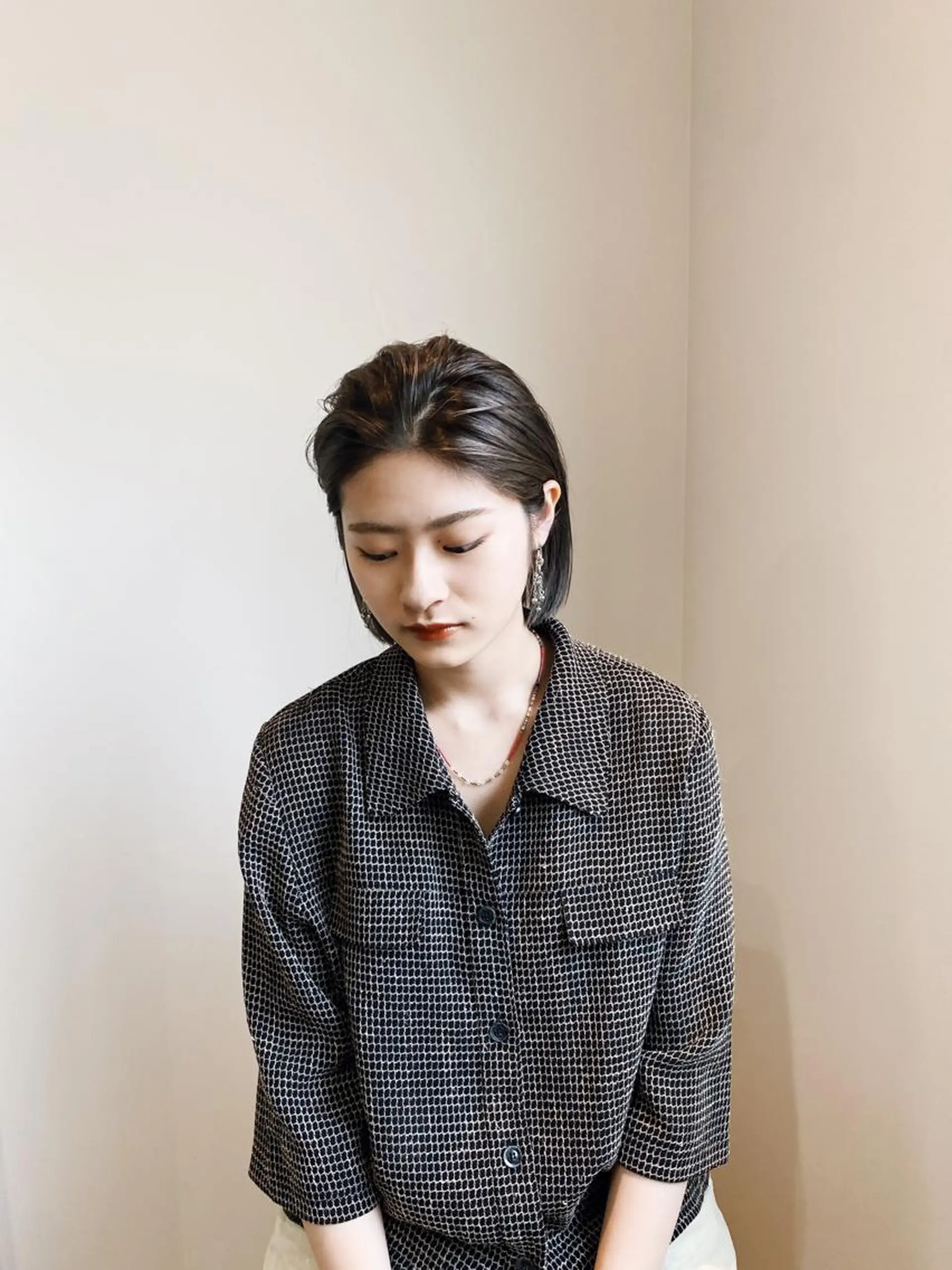 ショート カラー ブラウンカラー ダークブラウン bernard  BERNARD所属・浅草美容師 coconaのヘアスタイル