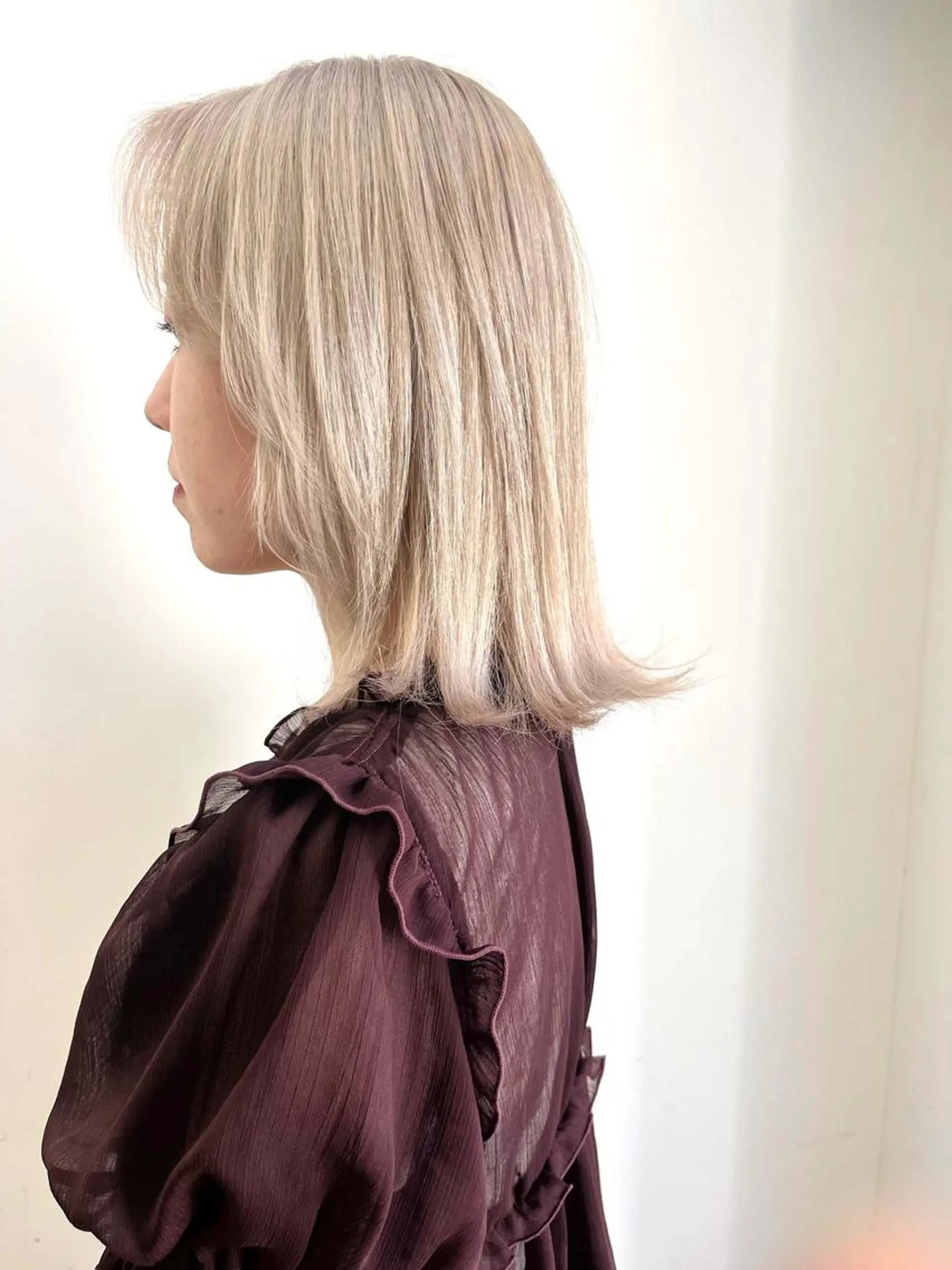 ショート カラー レイヤーカット×艶髪 /Ayanaのヘアスタイル