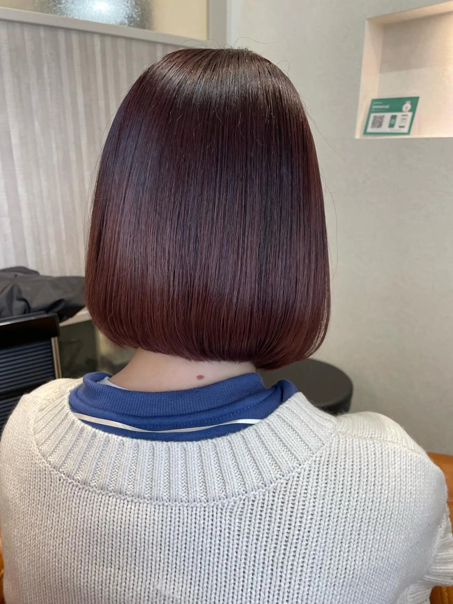 ショート カラー 小松崎 結花のヘアスタイル