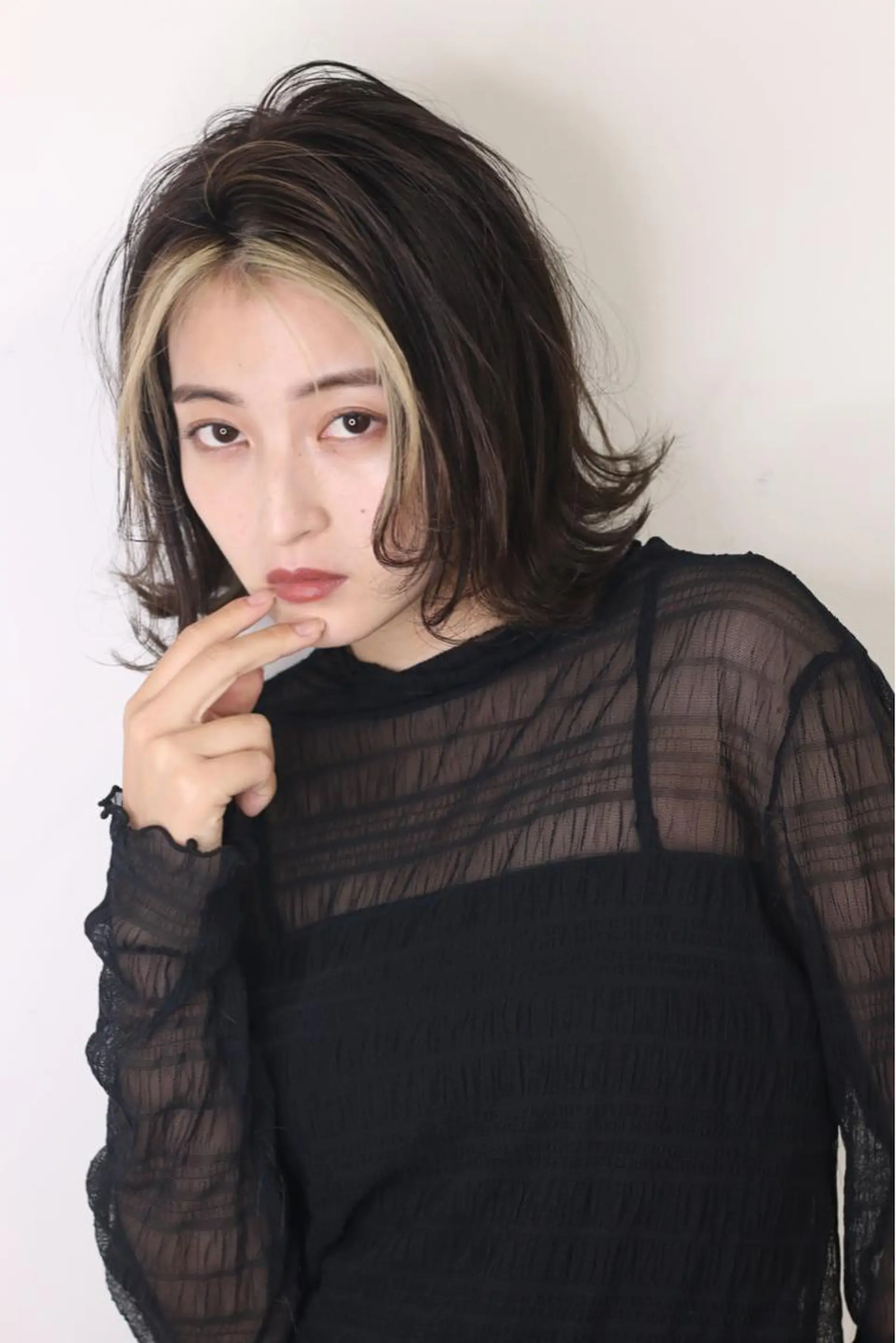 ミディアム カラー カット ヘアカラー トリートメント ✂️似合わせの魔術師 石田一樹✂️のヘアスタイル