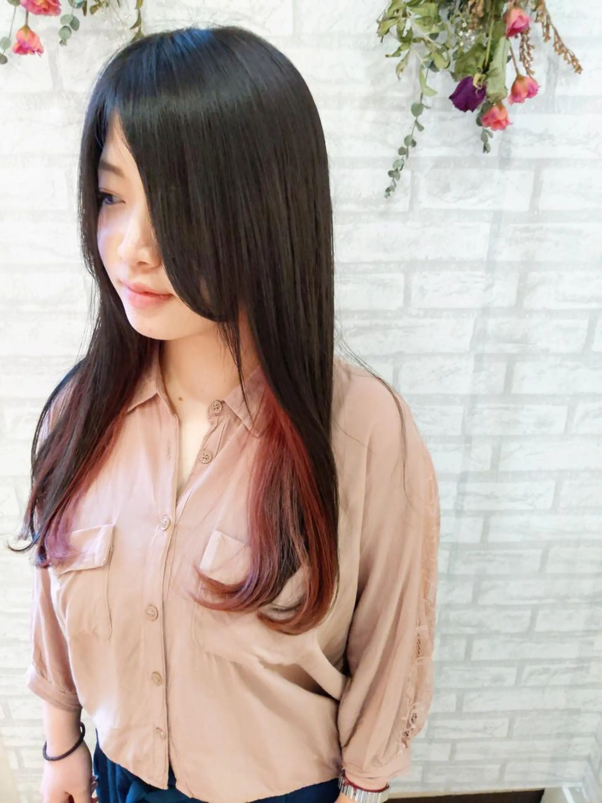 ロング カラー カット ヘアカラー 💜ツヤヘアケア🩷 サトウシュンスケのヘアスタイル