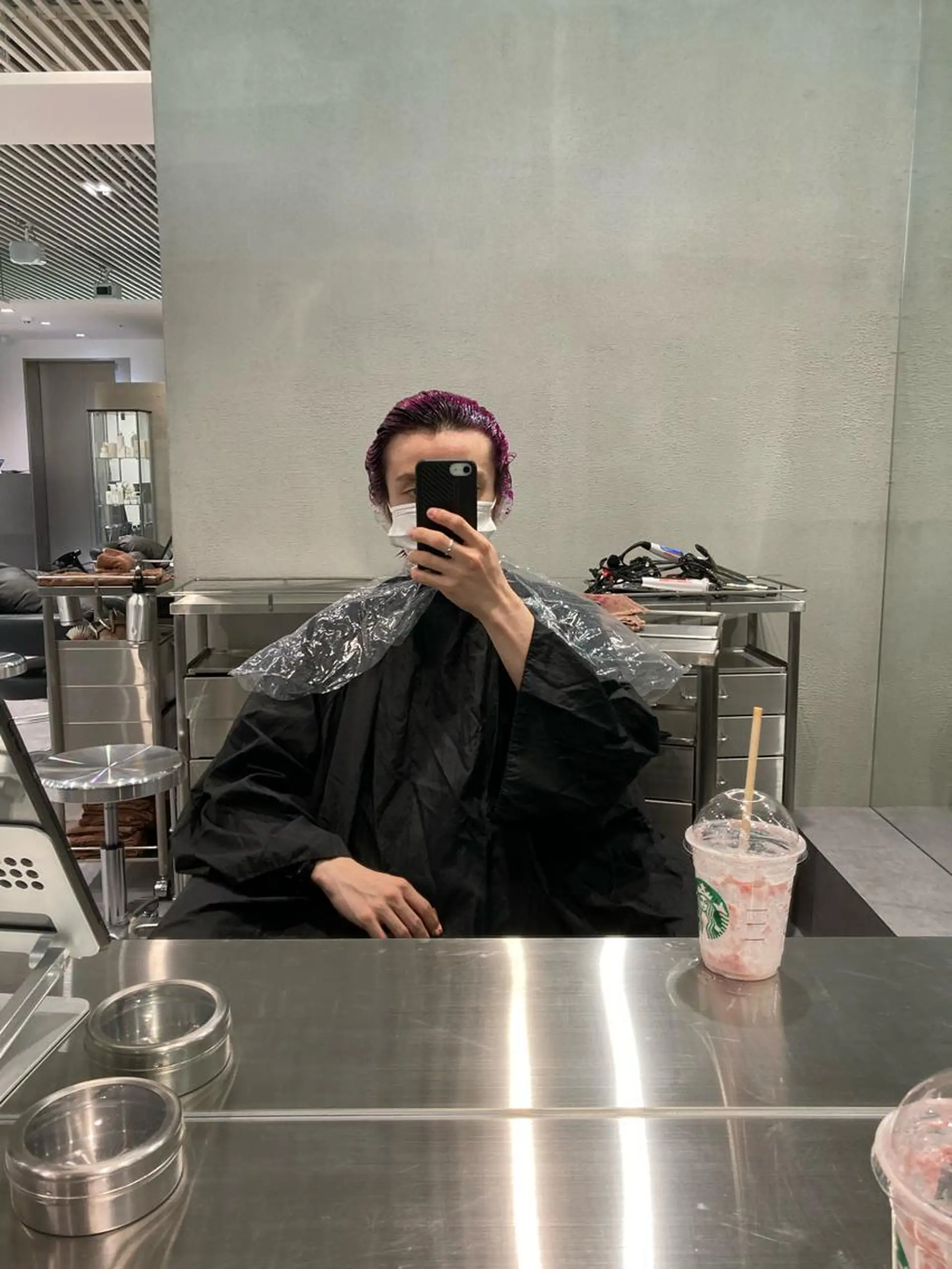 ショート カラー メンズ 豊中/メンズ特化 岡田 龍之介のヘアスタイル