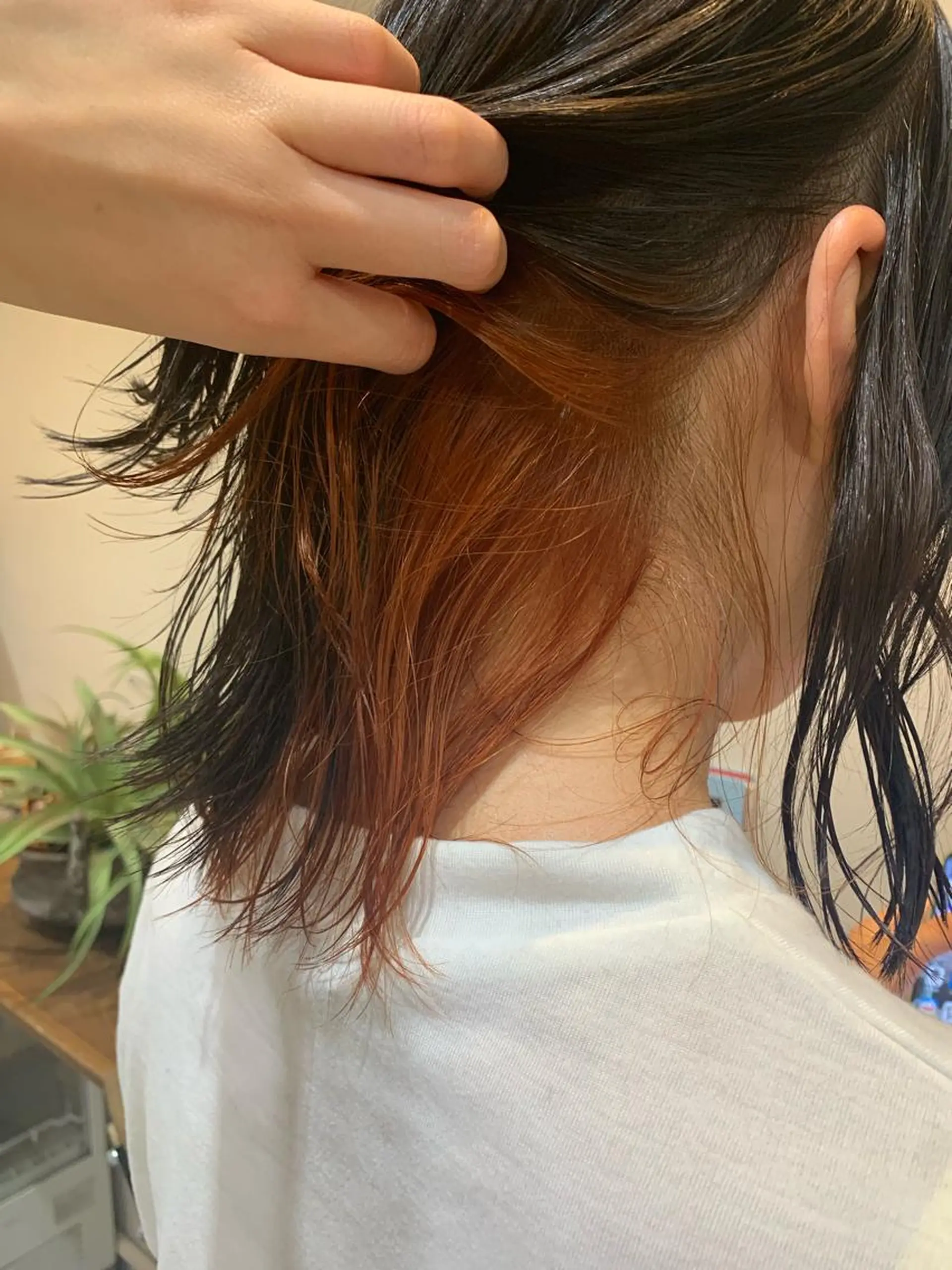 ミディアム カラー ハイトーン/レイヤー 💜Akaneのヘアスタイル