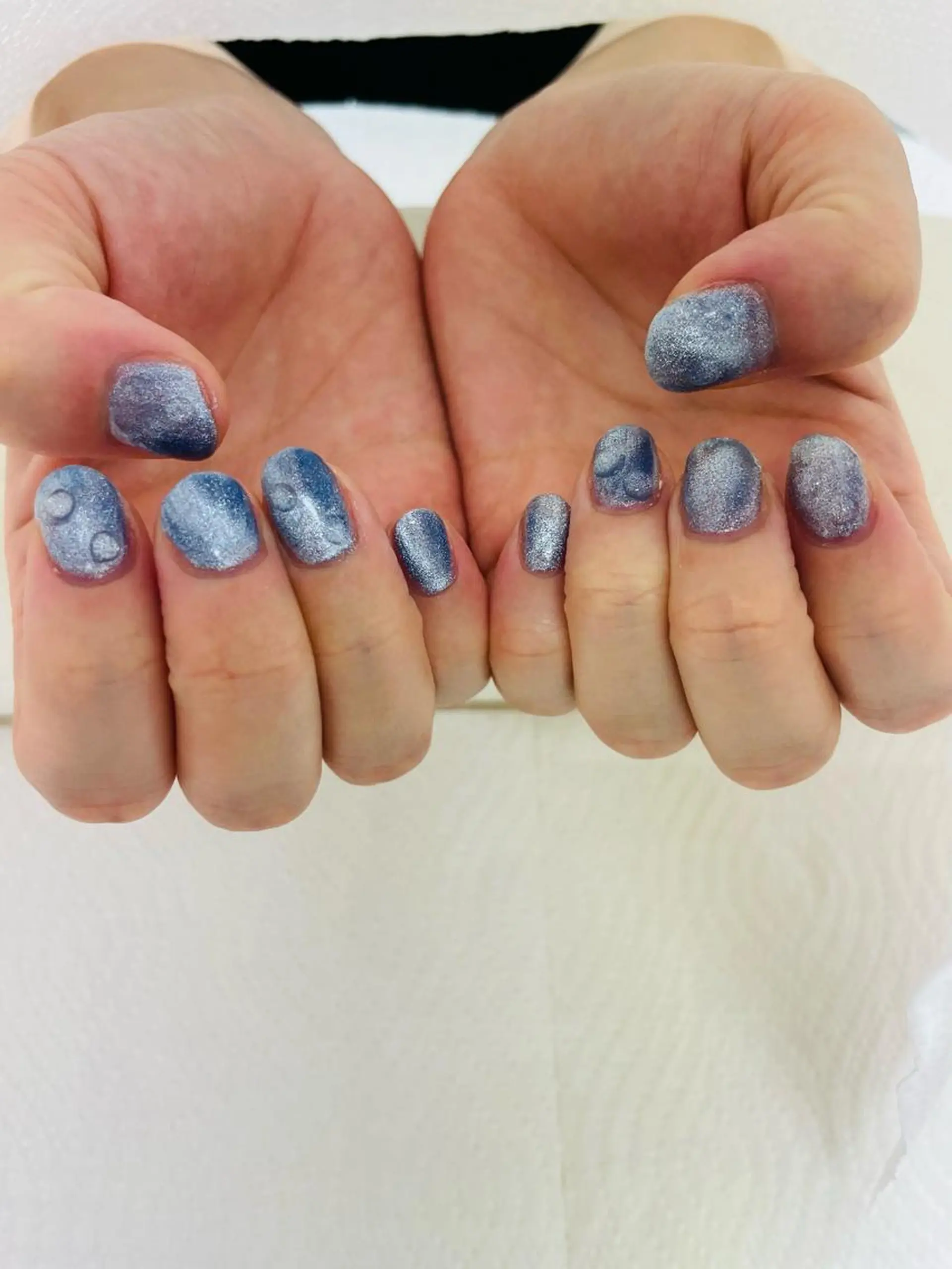 ネイル アートネイル マグネットネイル ネイルホリック三鷹店 いのうえのネイルデザイン