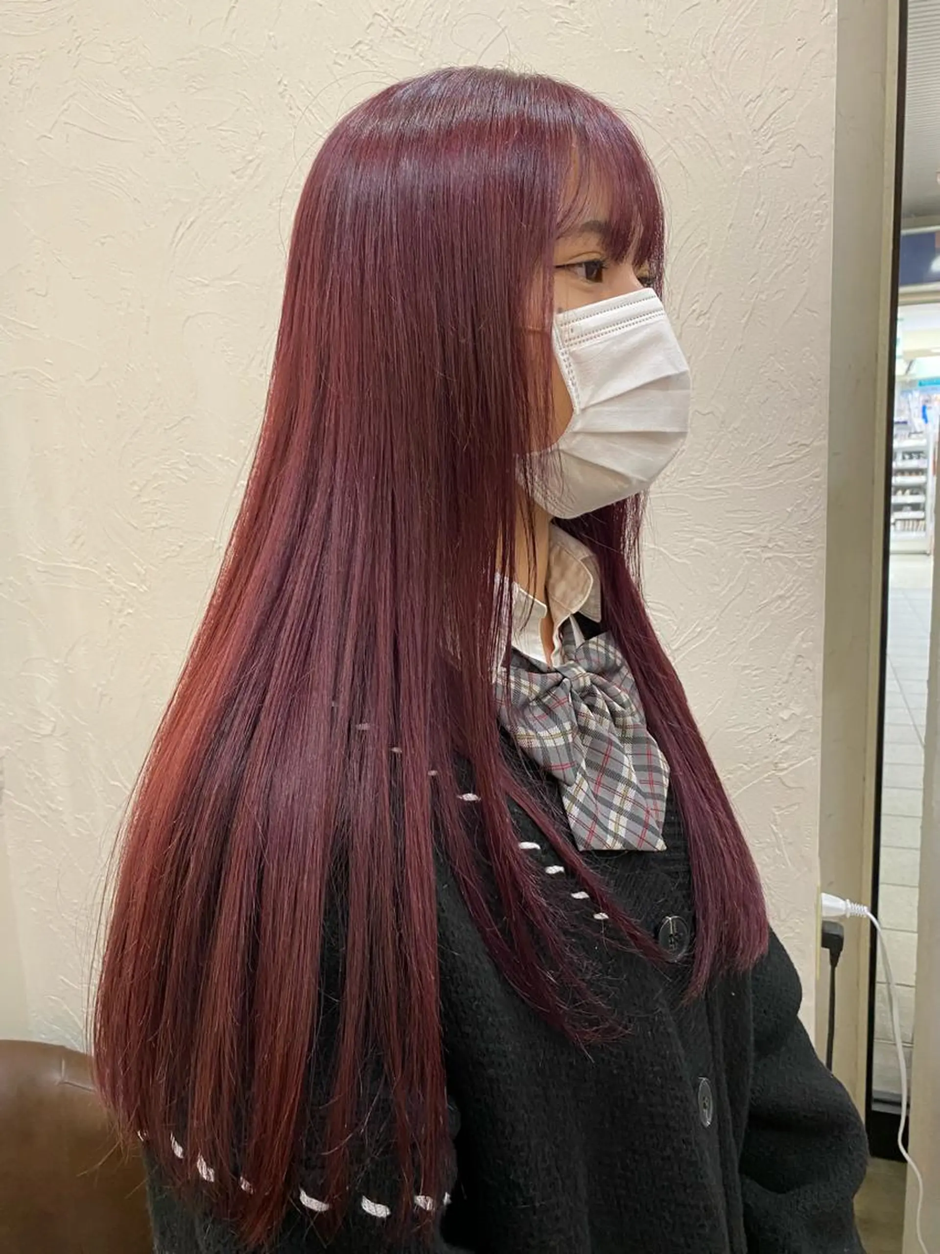 ロング 前橋 姫奈のヘアスタイル