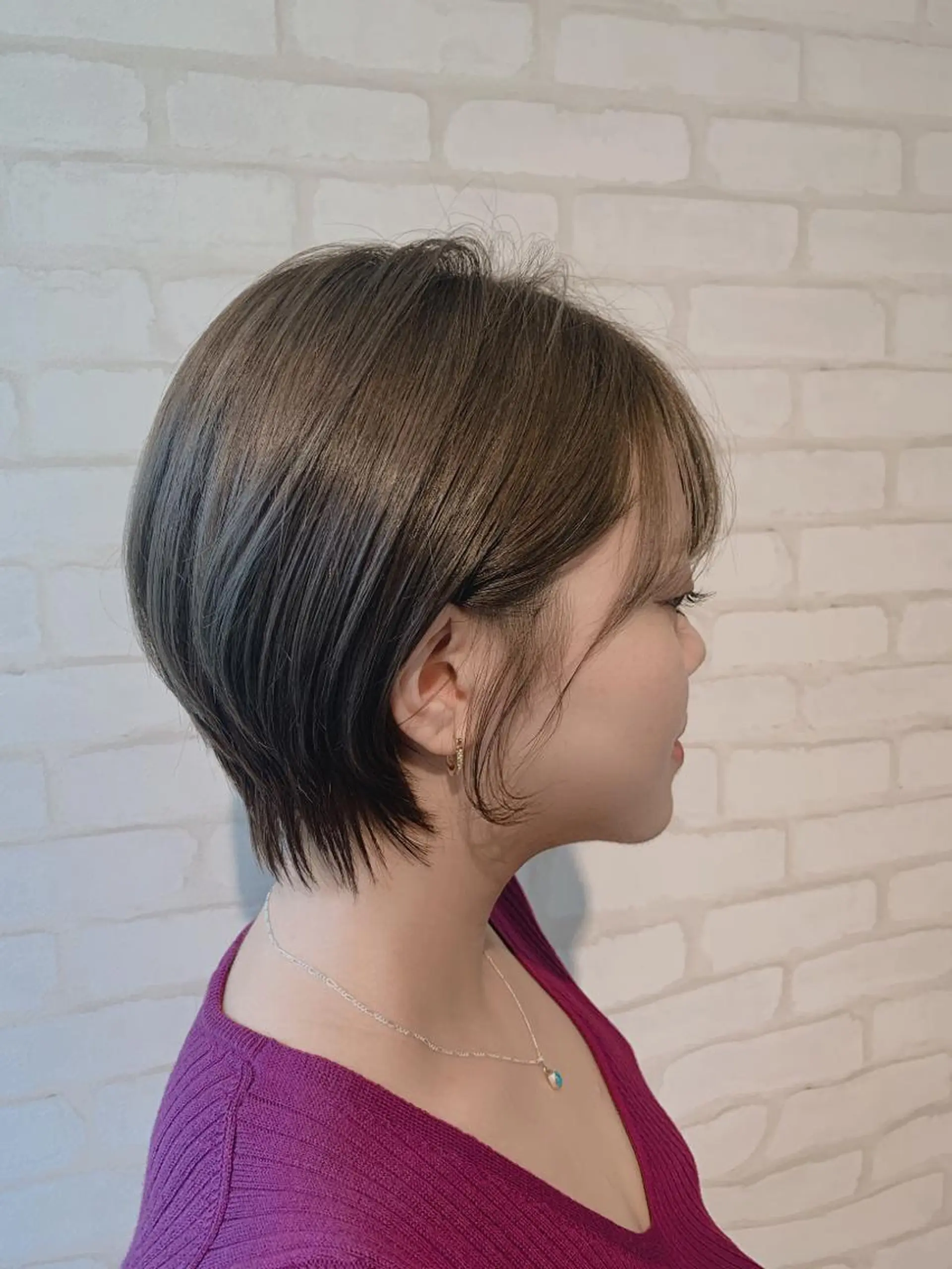ショート カット ヘアカラー トリートメント 高橋 一矢のヘアスタイル