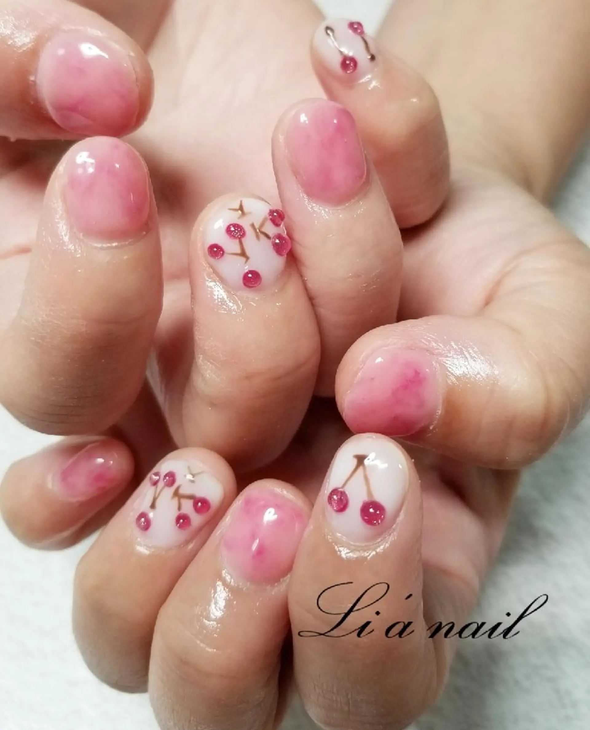 ネイル ハンドネイル ハンドケア Li'a  nailのネイルデザイン