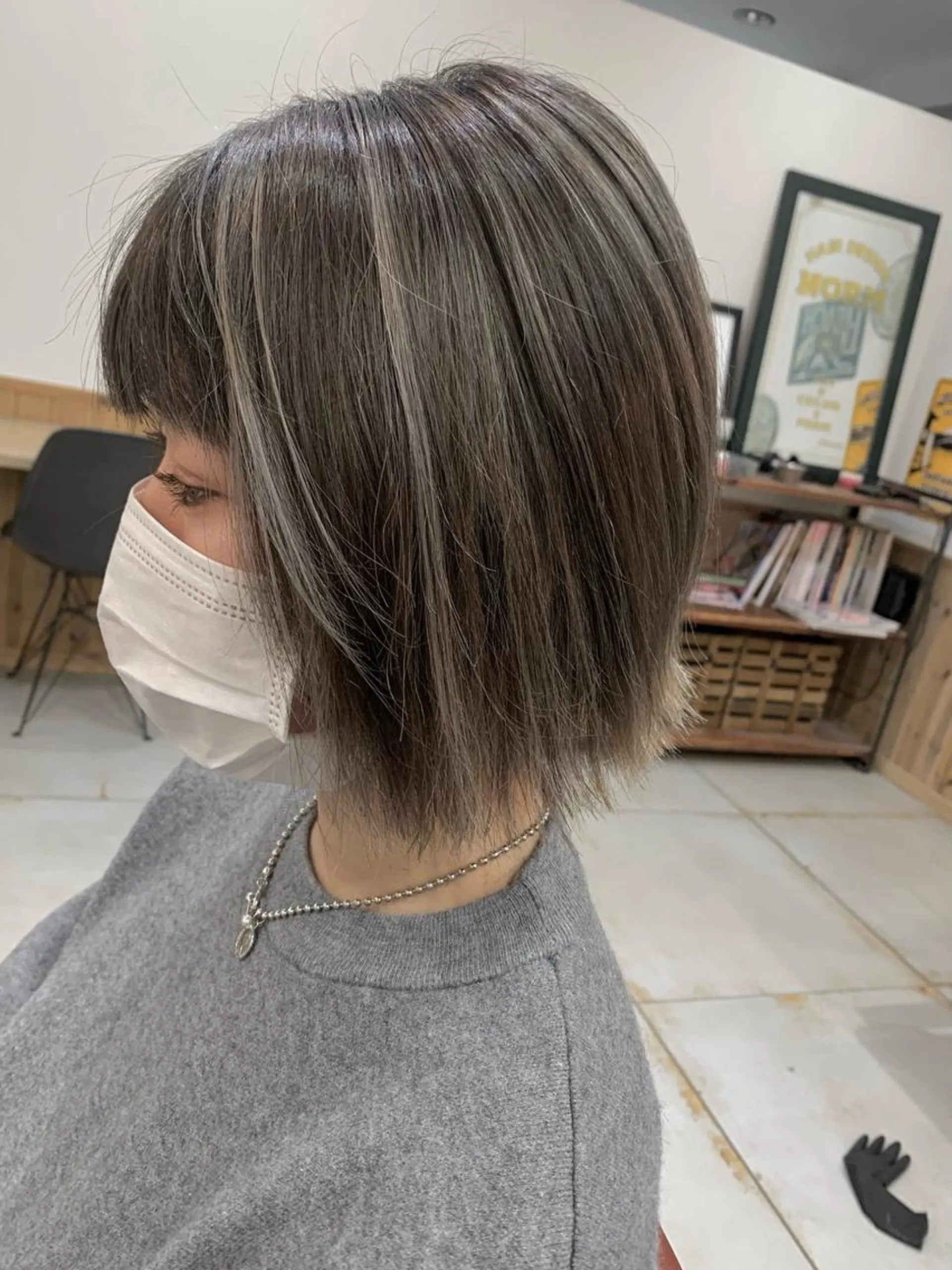 ショート ハイライトバレイヤー ジュ🎨川村聖吾🎨のヘアスタイル