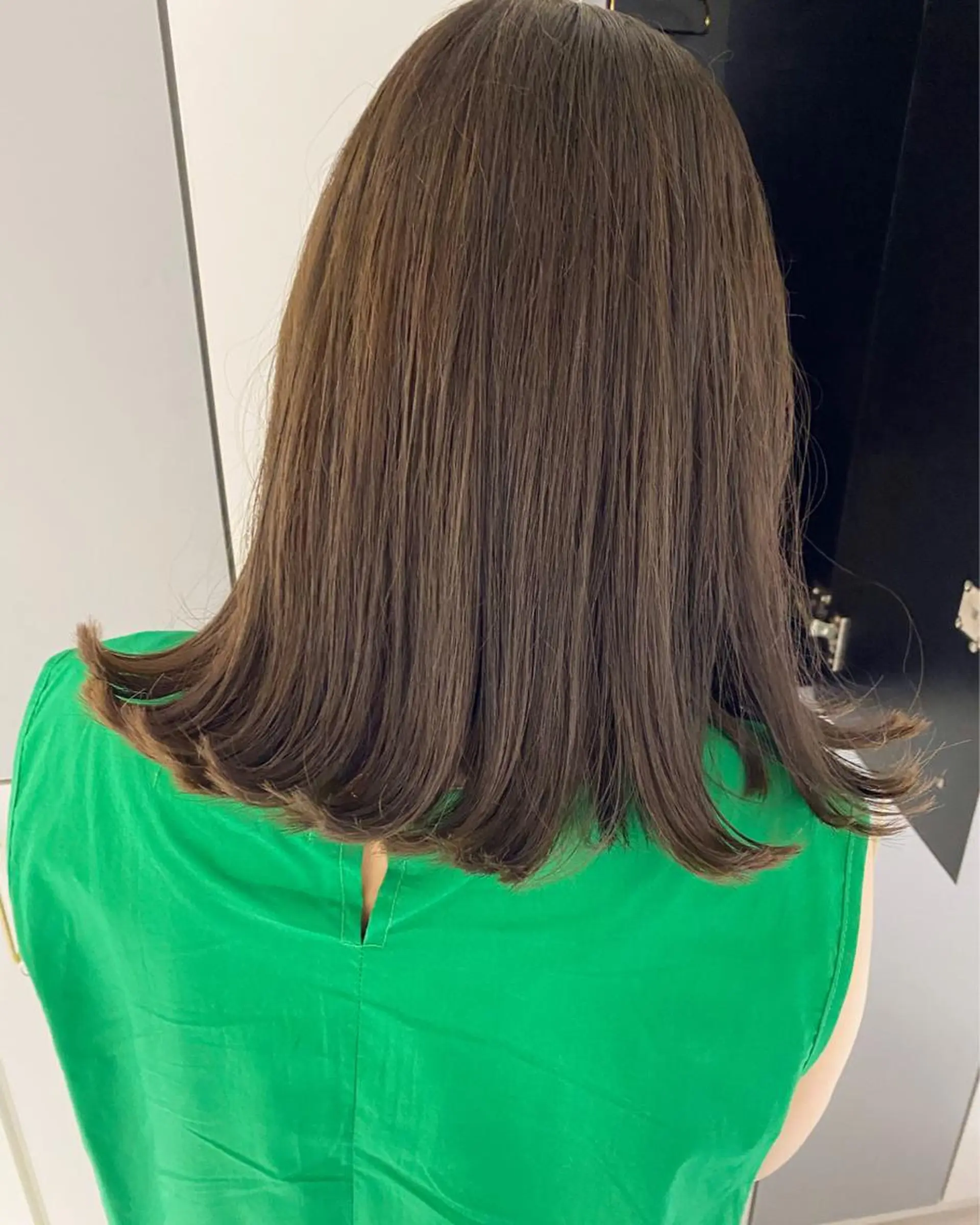 ミディアム カラー カット ヘアカラー トリートメント LOVESTOIKE 堂本のヘアスタイル