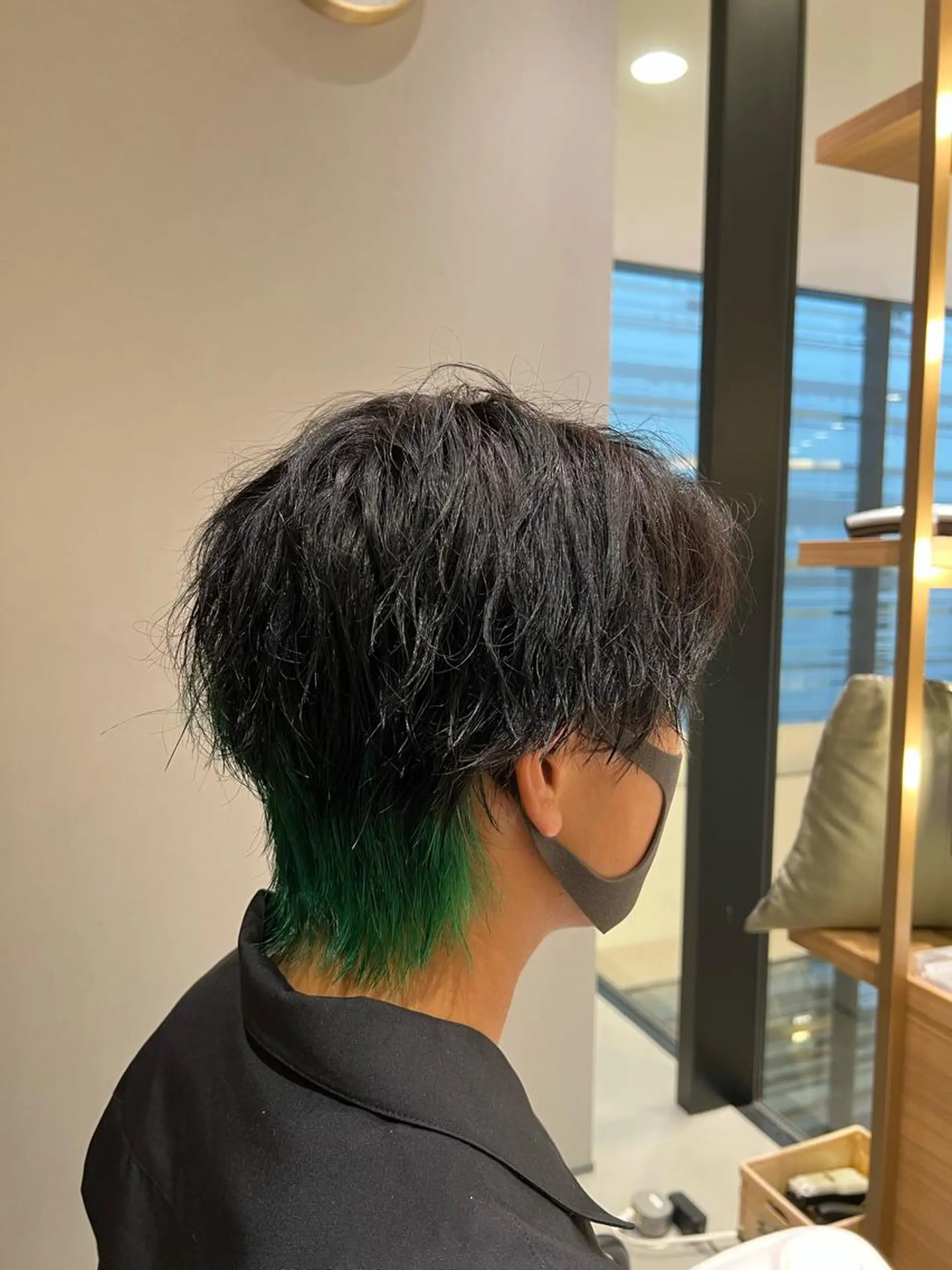 ショート カラー メンズ 梅田茶屋町メンズ 専門美容師 山元一平のヘアスタイル