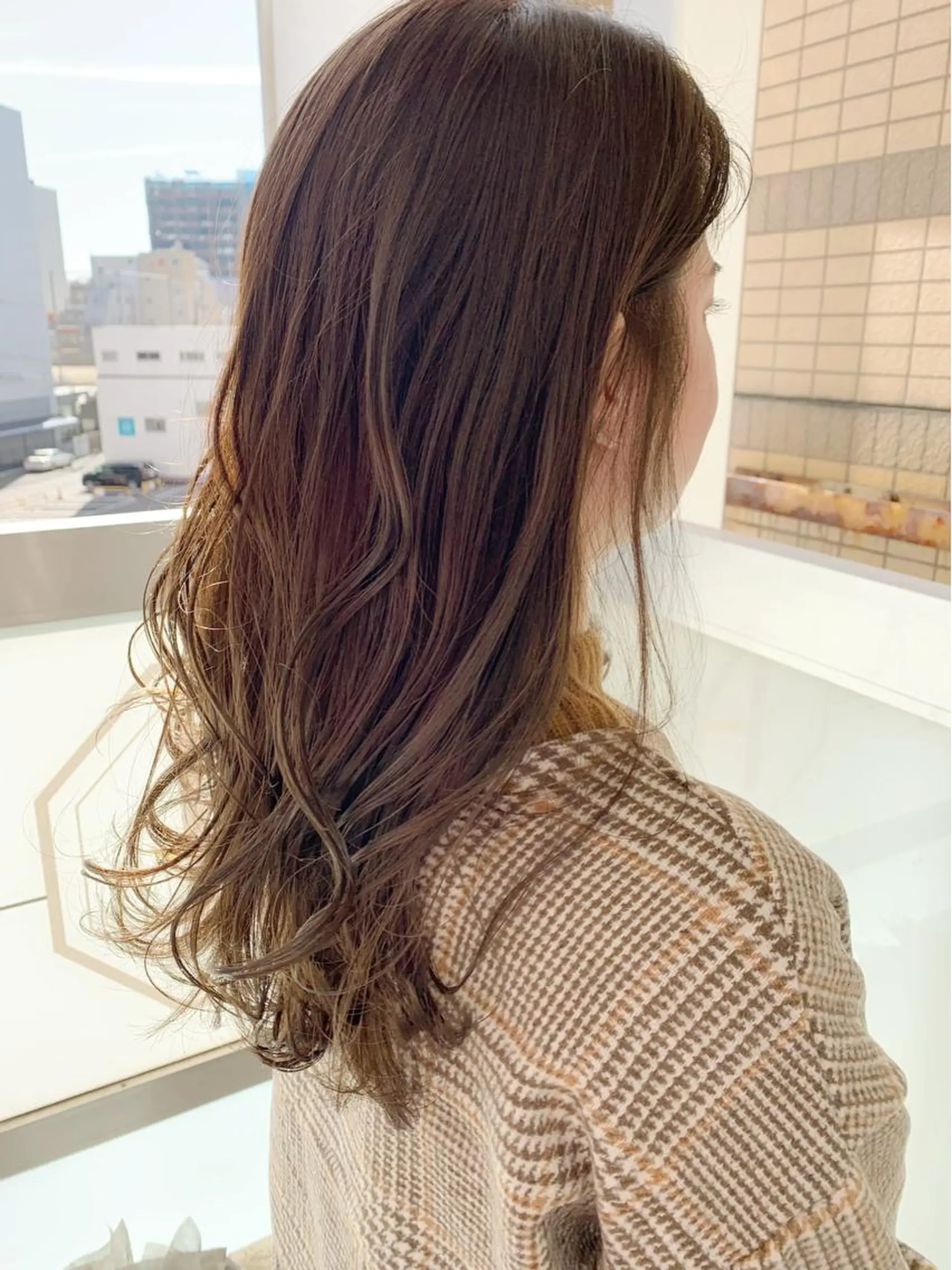 ロング カラー 古田 昂也のヘアスタイル