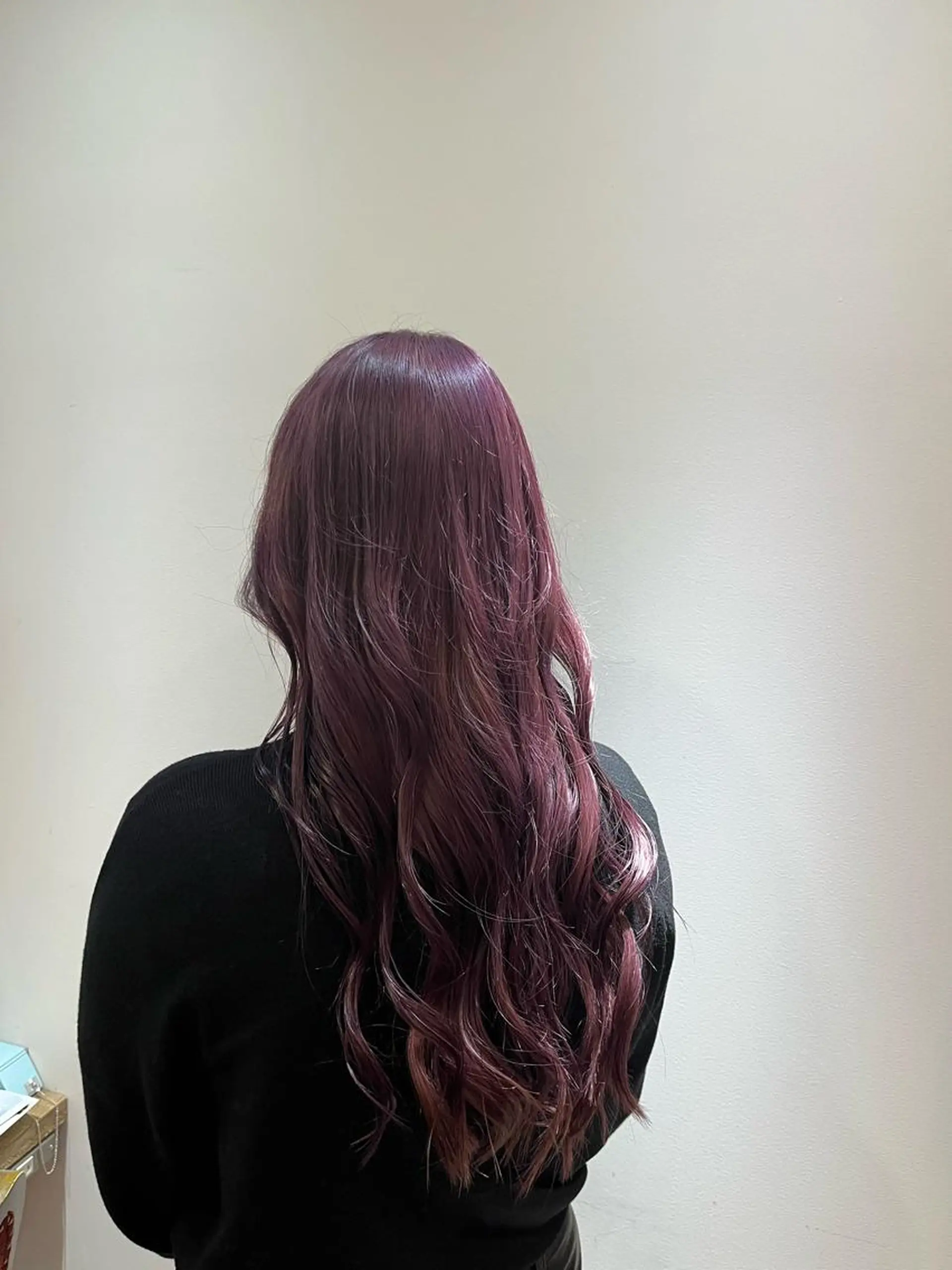 ロング カラー ブリーチ ヘアカラー トリートメント ツヤカラー🫧Sae ネイルモデル募集中のヘアスタイル