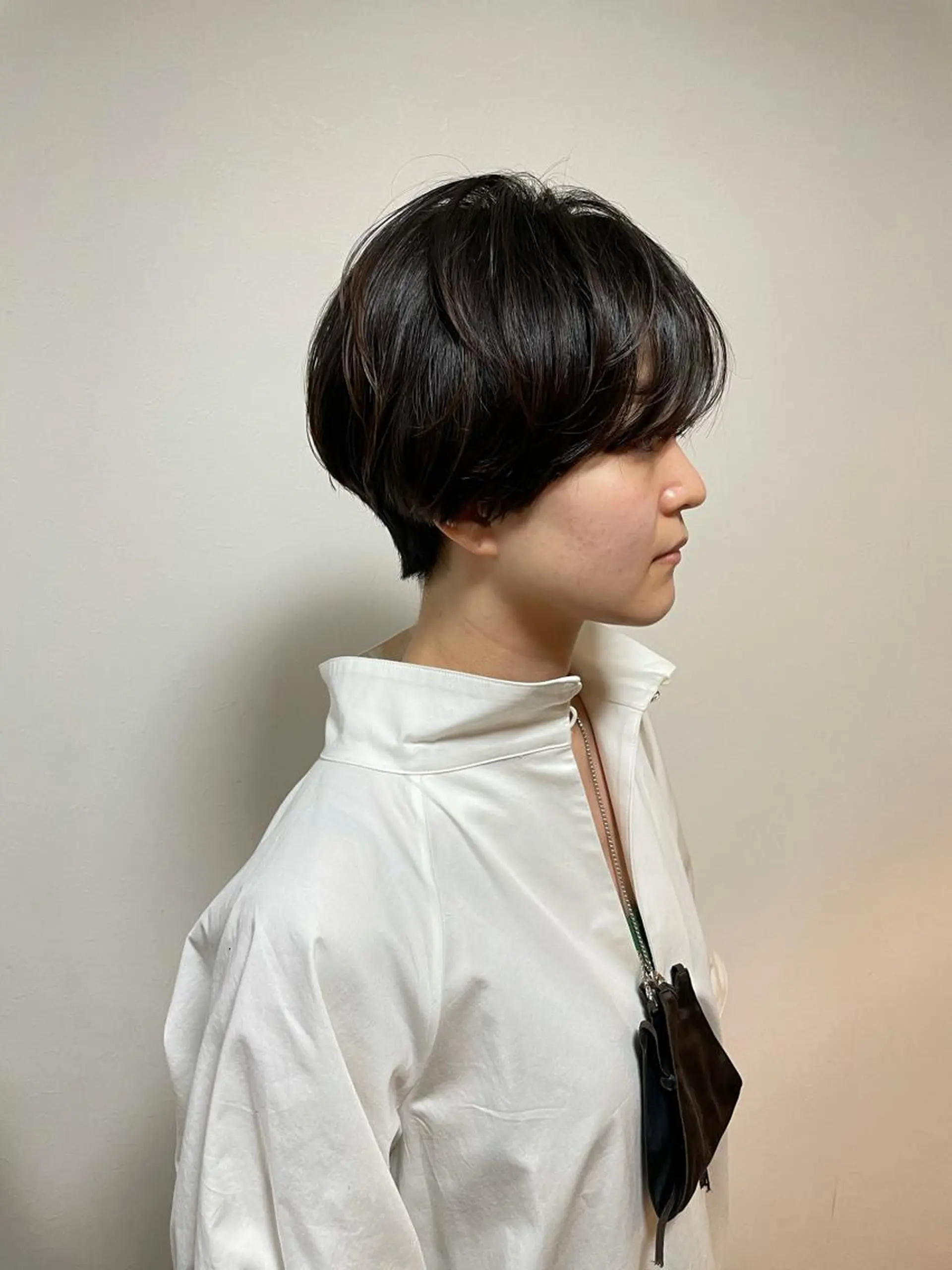ショート ショートヘア 艶髪カラー& トリートメント　松村のヘアスタイル