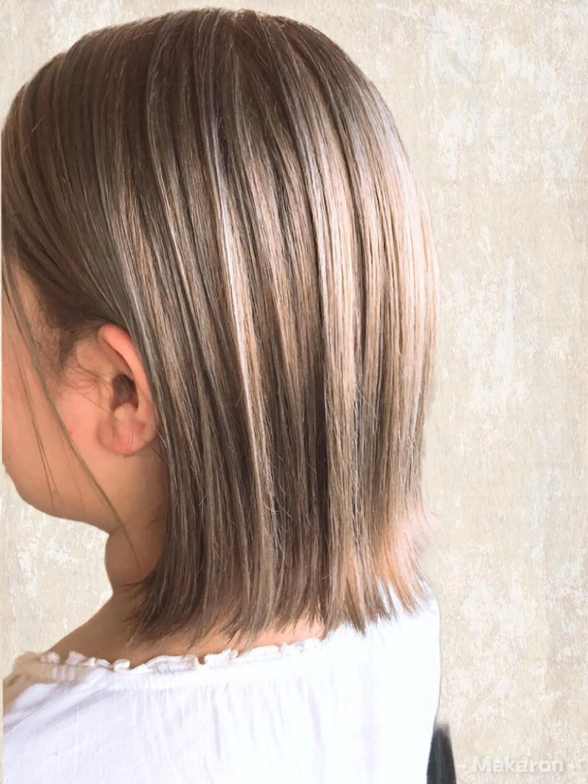 ショート カラー ベージュカラー ブリーチ ケアブリーチ ケアカラー 透明感カラー hair works raptureのヘアスタイル