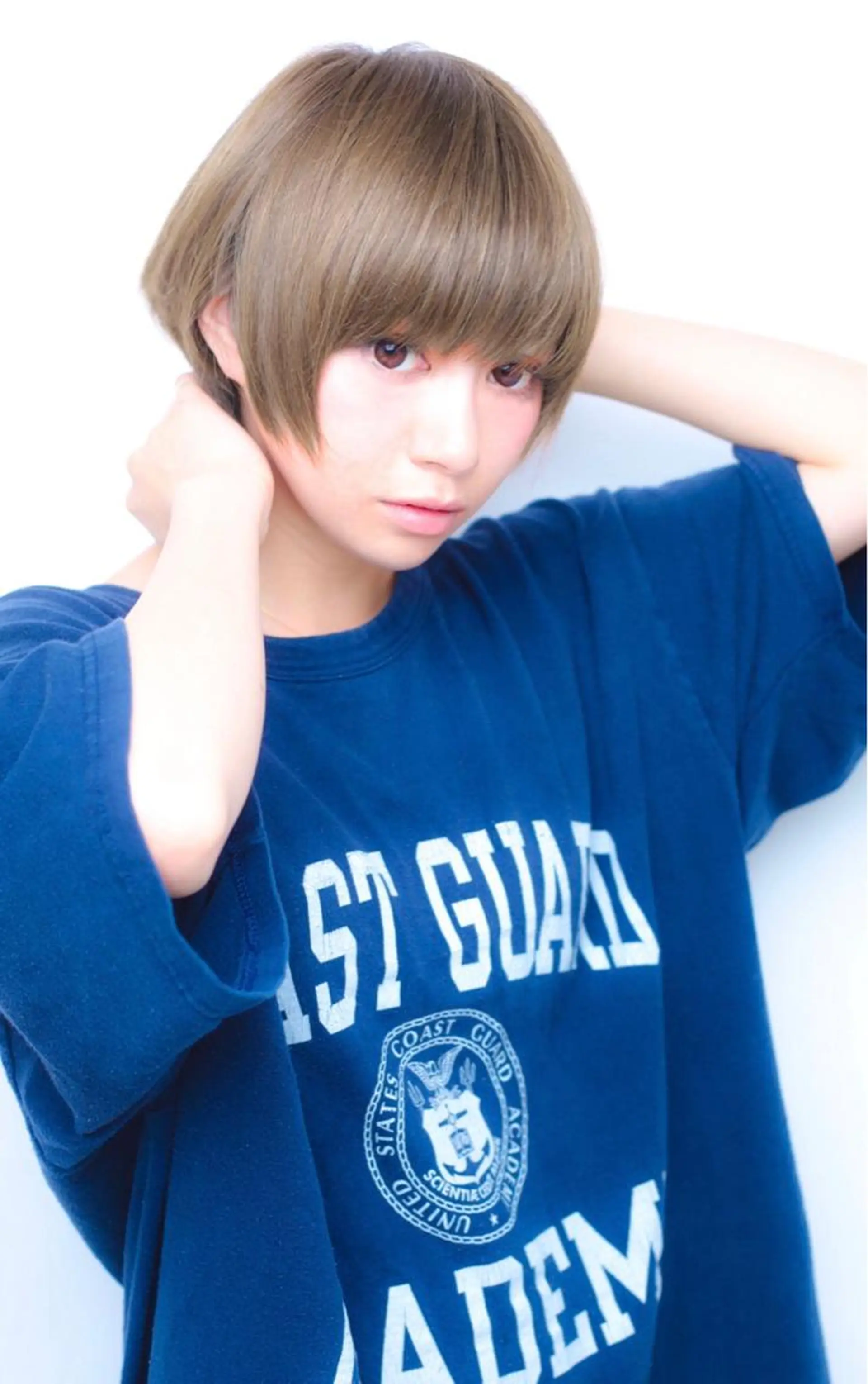 ショート カラー ショートボブ ボブ ショートヘア モテ髪透明感❤️ デイズヘアカラーのヘアスタイル