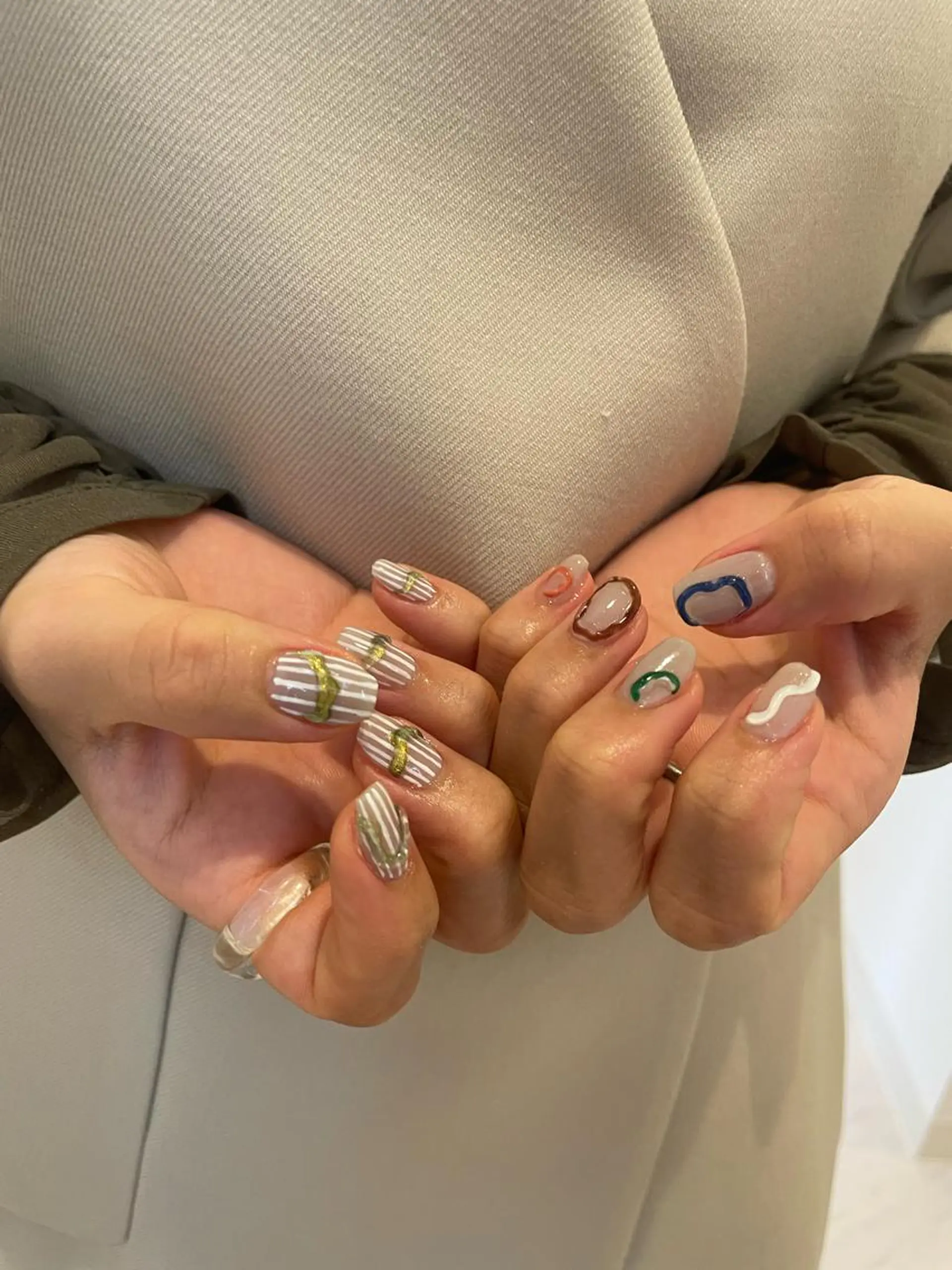 ネイル 束感まつ毛/ネイル/ LED♥KIRARAのマツエク・マツパデザイン