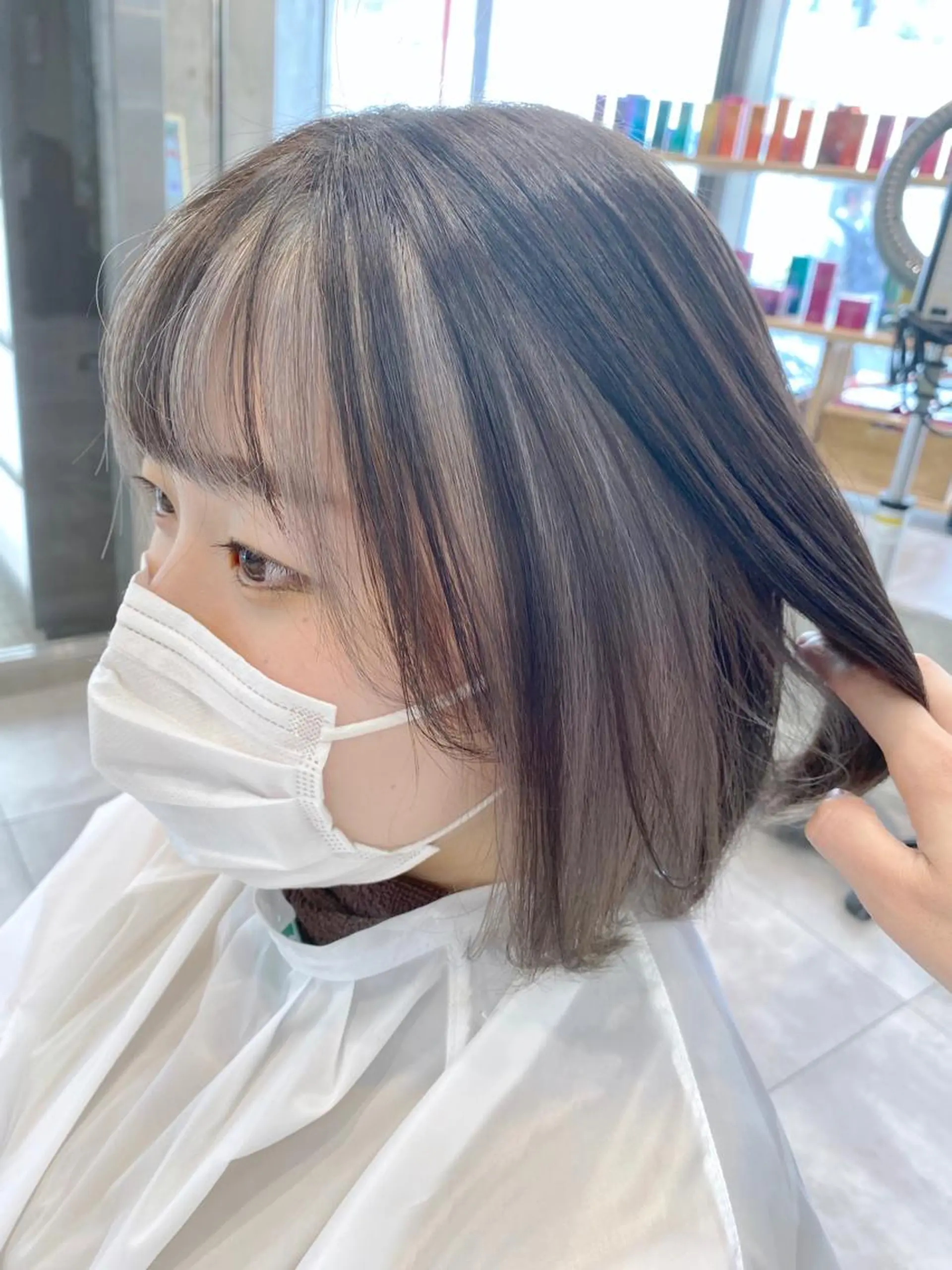 ショート カラー グレージュ ブリーチ/髪質改善 🍊MASAKiのヘアスタイル