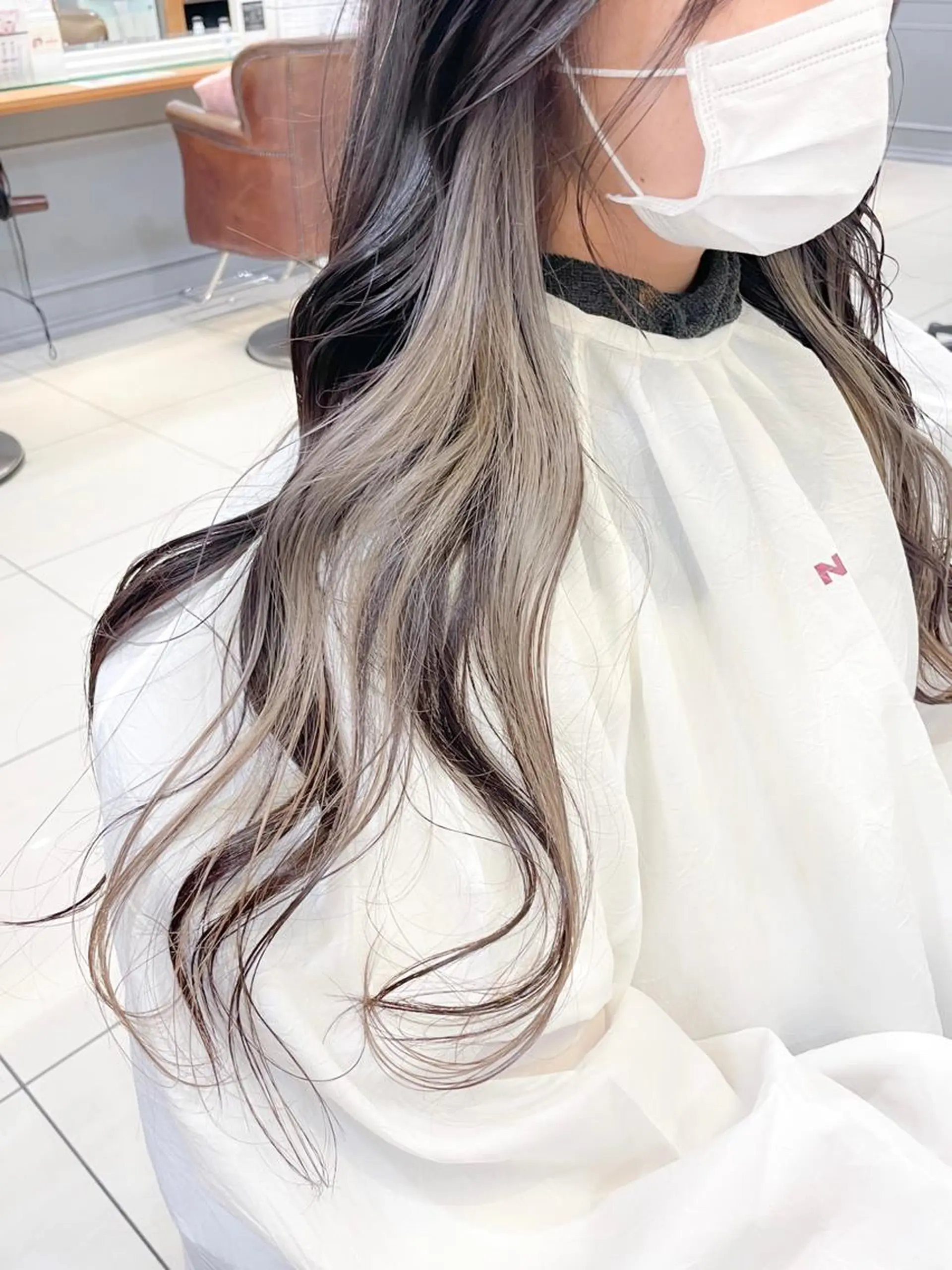 ロング カラー インナーカラー ヘアカラー ✨カラー支持No.1 🧸ワキ カナコ🧸のヘアスタイル