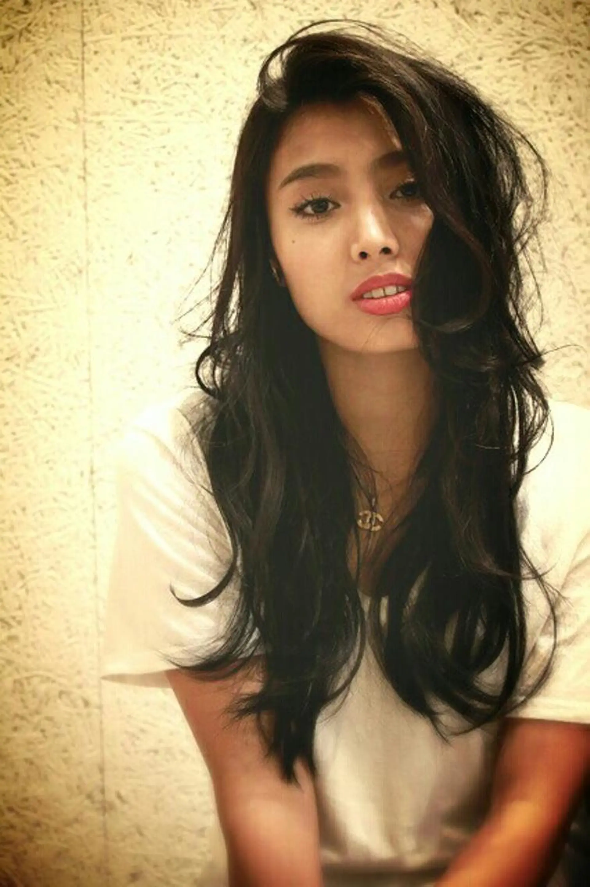 ロング パーマ ロング takk design labのヘアスタイル