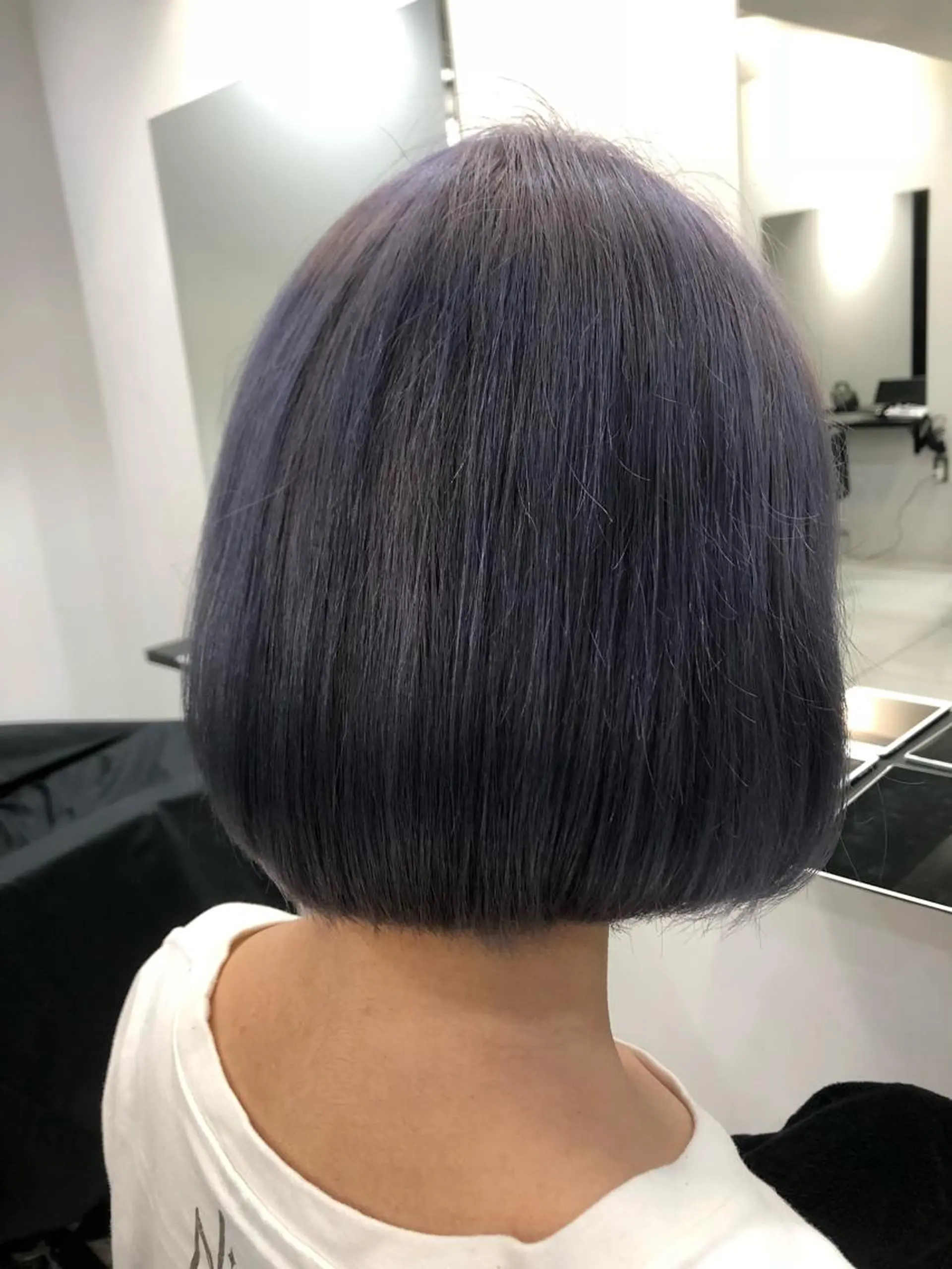 ショート ヘアカラー トリートメント 縮毛矯正の達人 ☆　松本のヘアスタイル