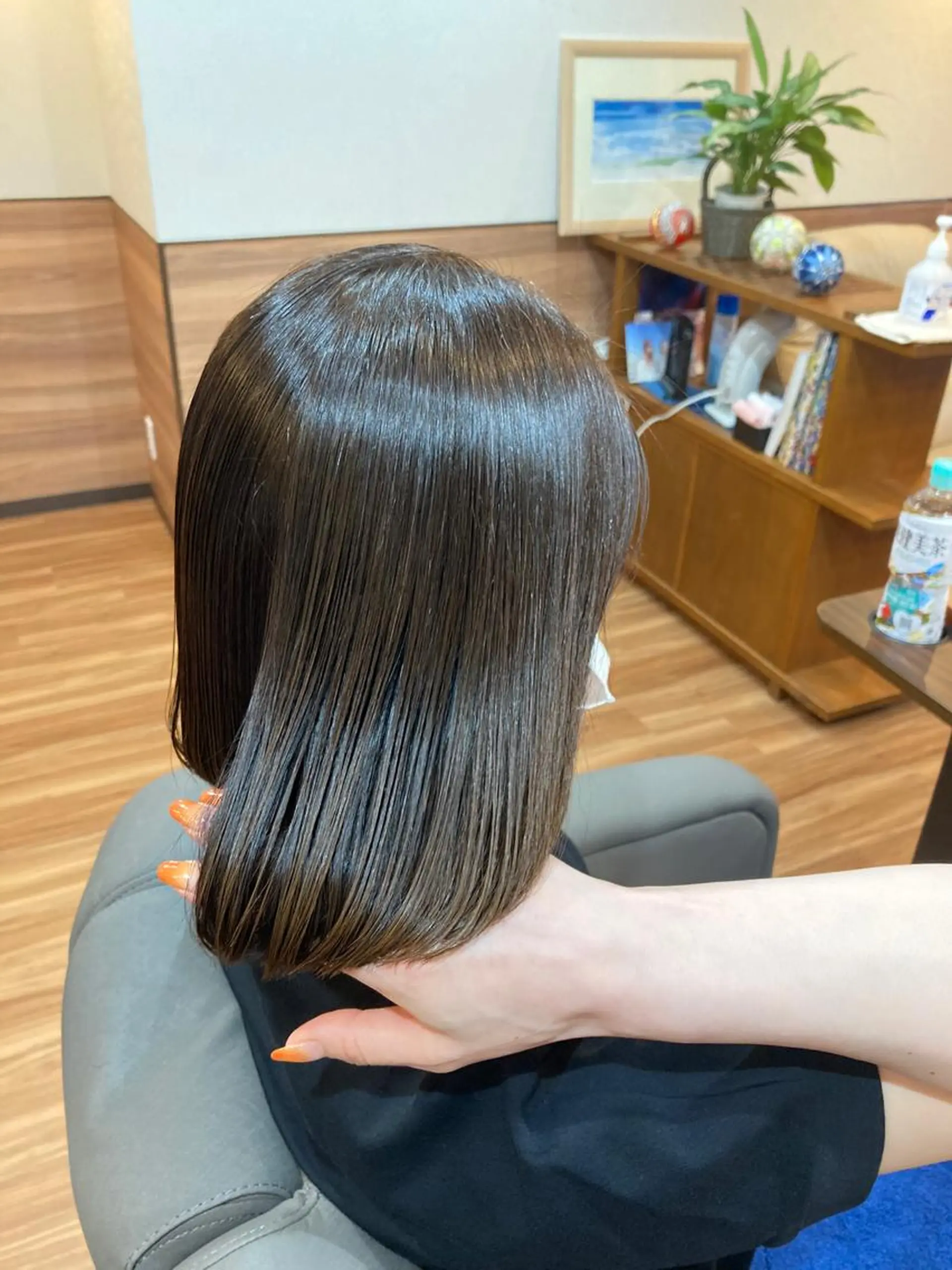 ショート カラー ボブ Annon プライベートサロンのヘアスタイル