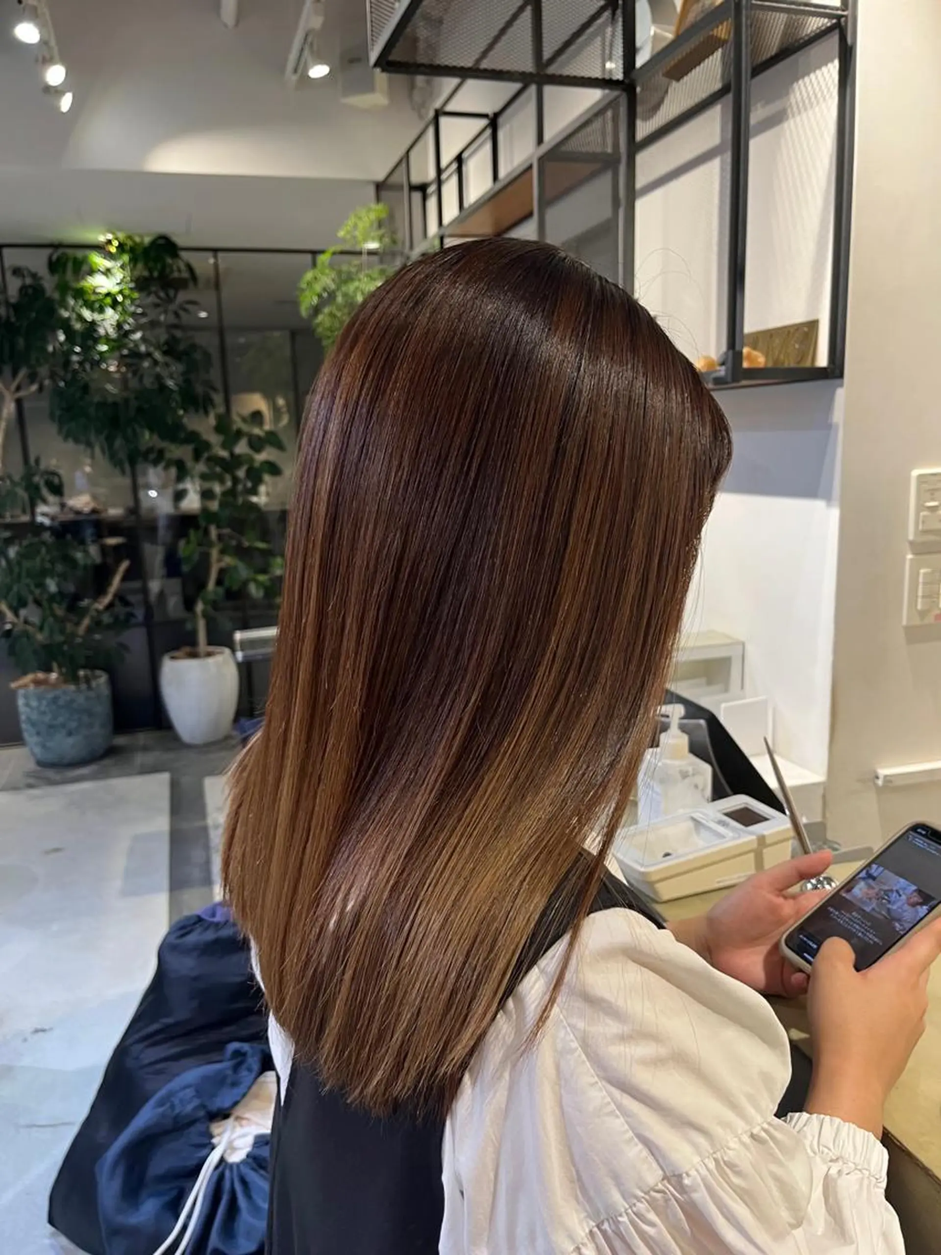 セミロング FILMS銀座 Shoのヘアスタイル