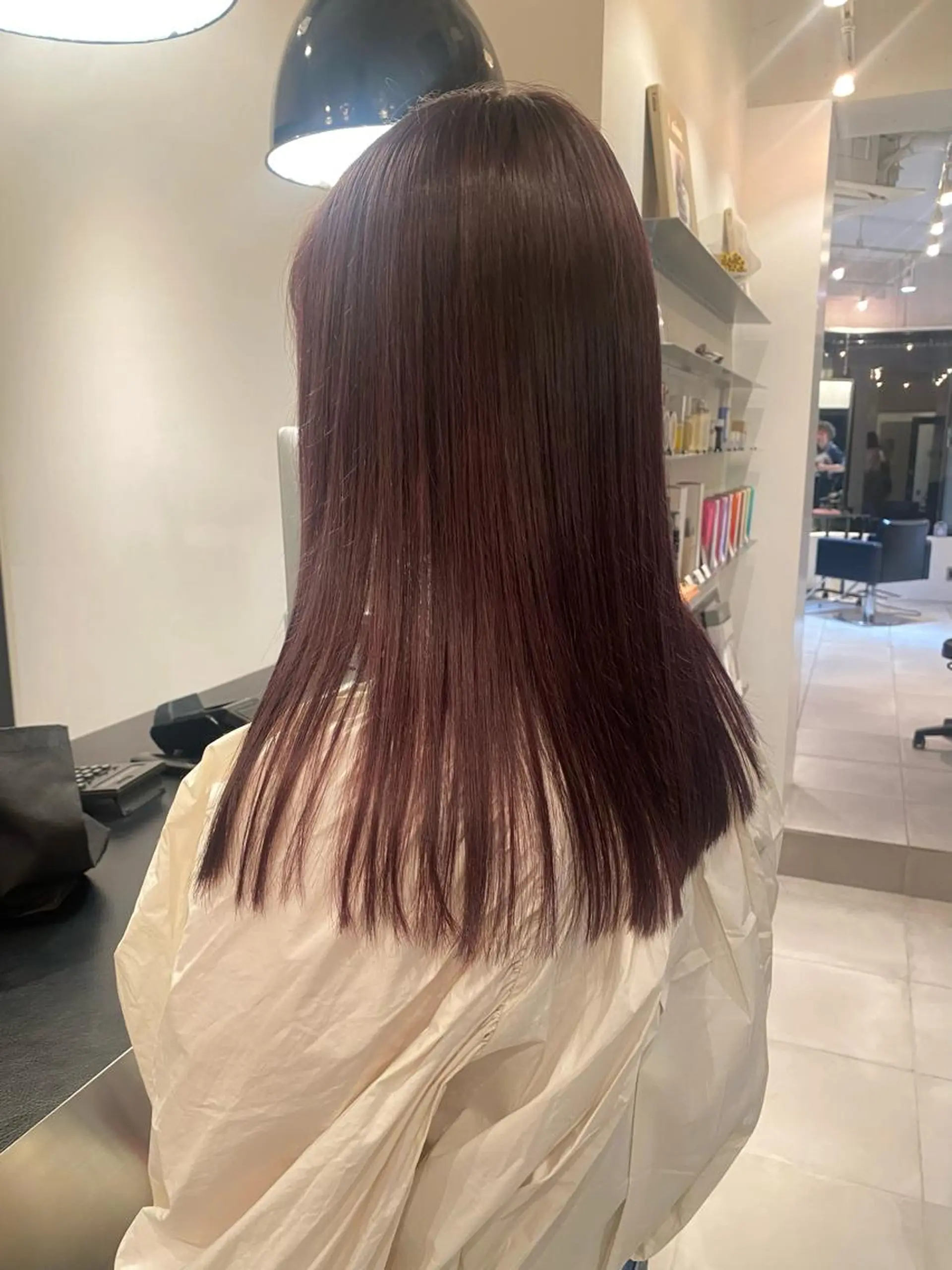 ロング カラー ヘアカラー riria/ボブ /透明感カラー🎀のヘアスタイル