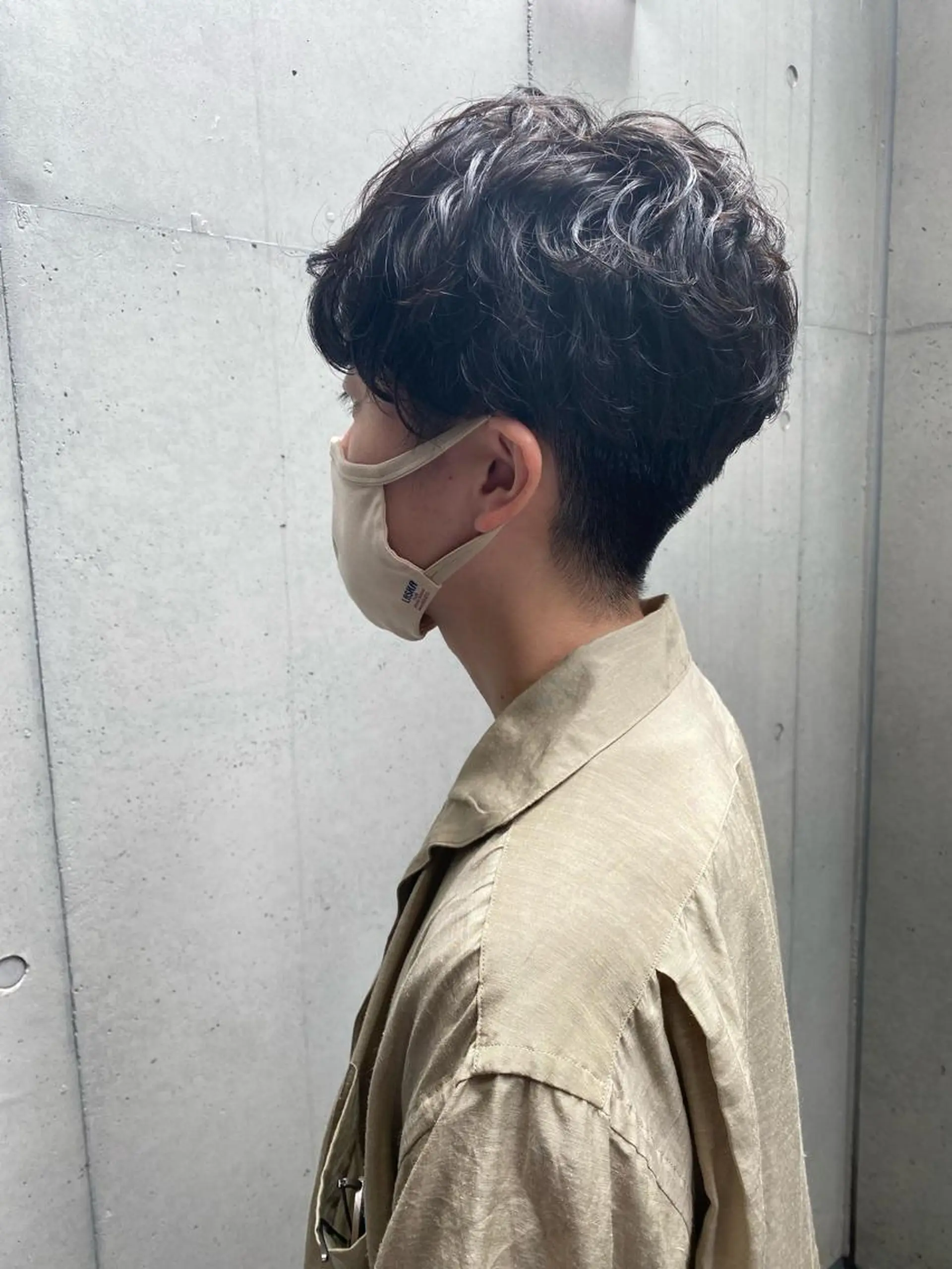 パーマ メンズ メンズパーマ ニュアンスパーマ カット パーマ ✨透明感カラー✨ 🦖佐々木未来🦕のヘアスタイル