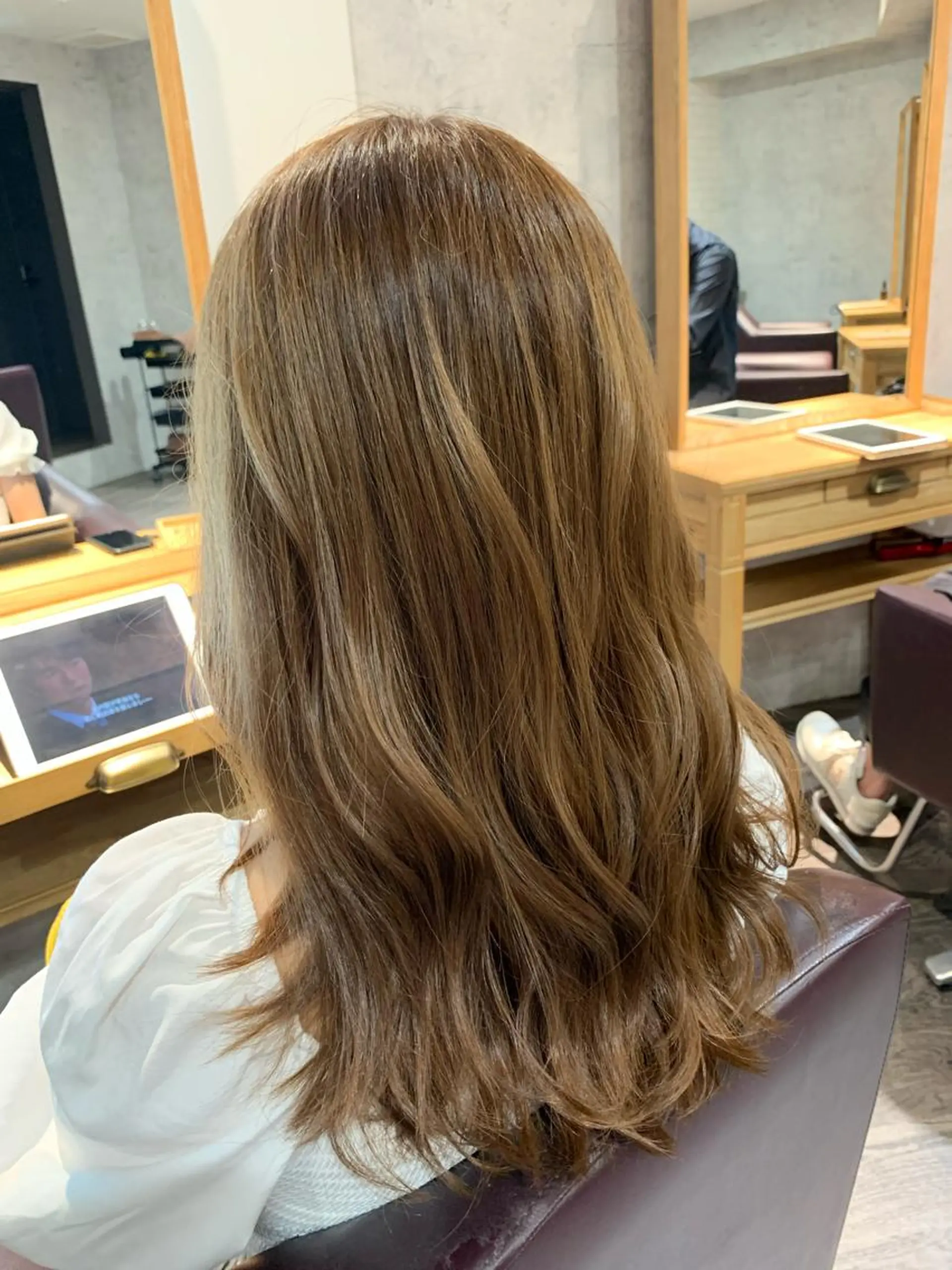 ロング カラー 中川歩　髪質改善 ツヤカラー【横浜】のヘアスタイル