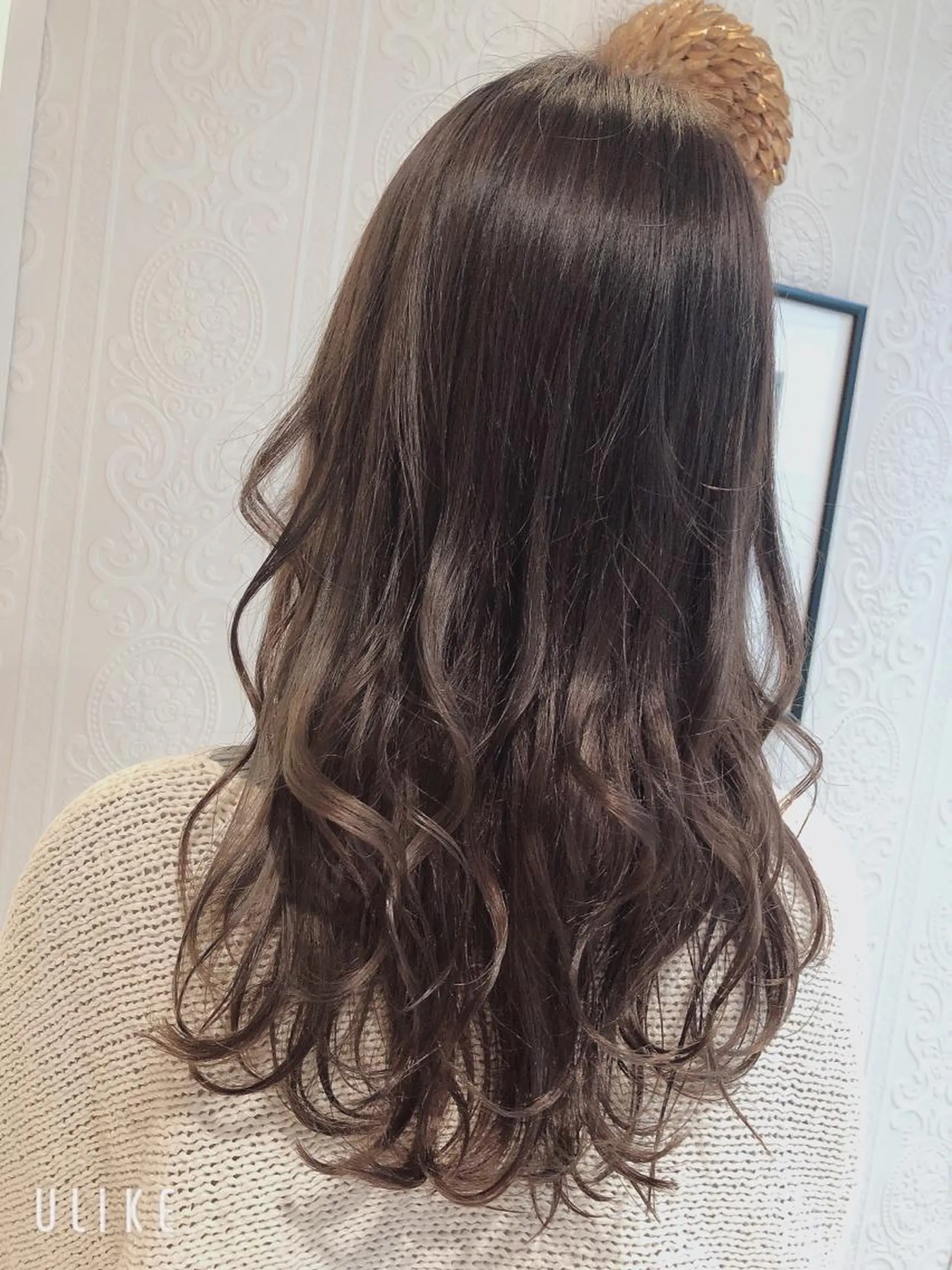 セミロング カラー 🍀富久 永梨🧸のヘアスタイル